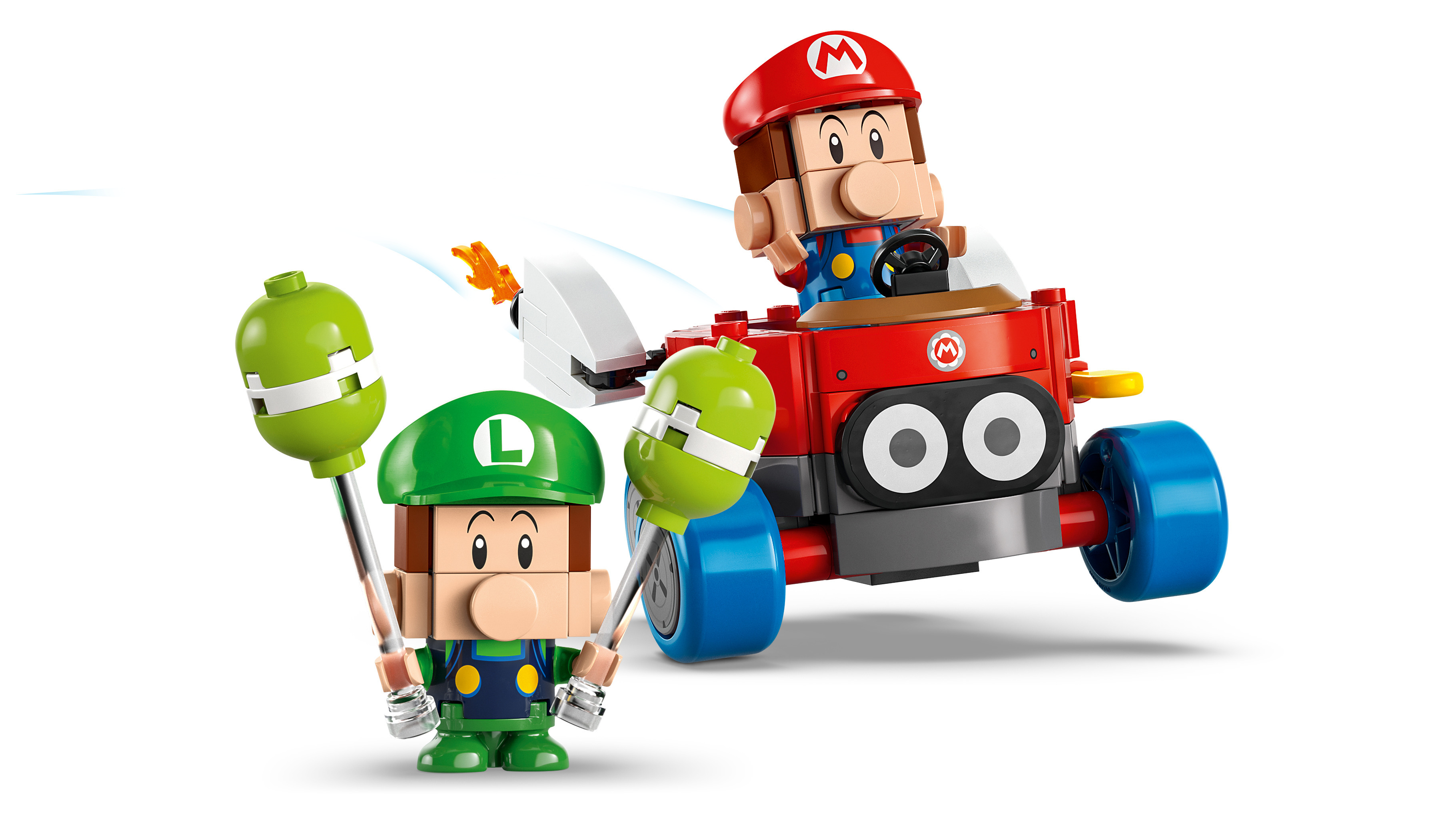 LEGO Super Mario 72034 – Mario Kart™ – Baby Mario vastaan Baby Luigi