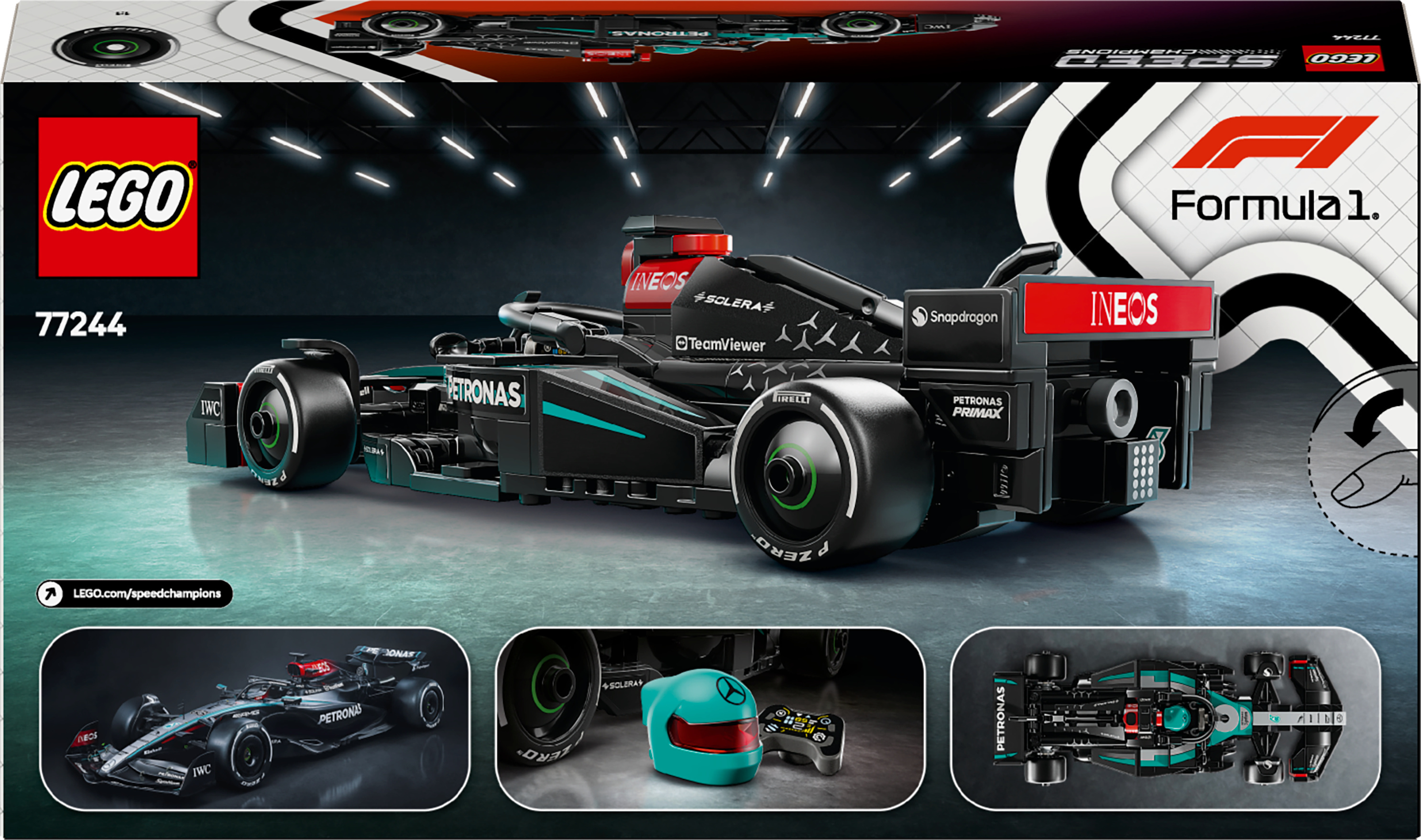LEGO Speed Champions 77244 – Mercedes-AMG F1® W15 ‑kilpa-auto