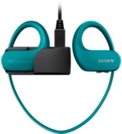 Sony Walkman NW-WS410 4 GB -vedenkestävä MP3-soitin, sinivihreä