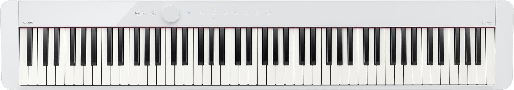 Casio Privia PX-S1000 -digitaalipiano, valkoinen – Digitaalipianot –  Kosketinsoittimet – Musiikki – Verkkokauppa.com