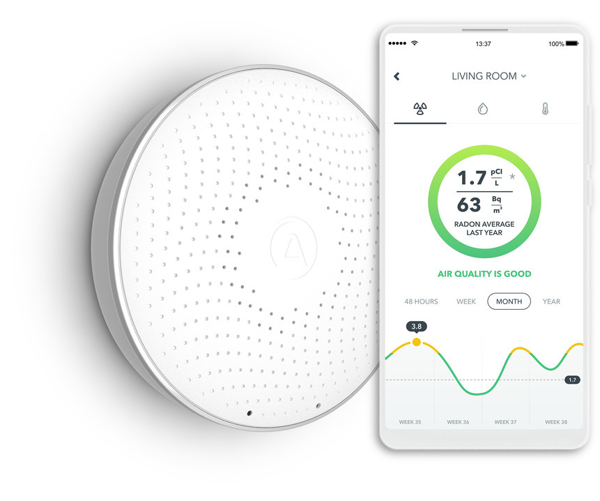 Airthings Wave 2nd gen -radonilmaisin 8 Airthings Wave 2nd gen -radonilmaisin - Image 8