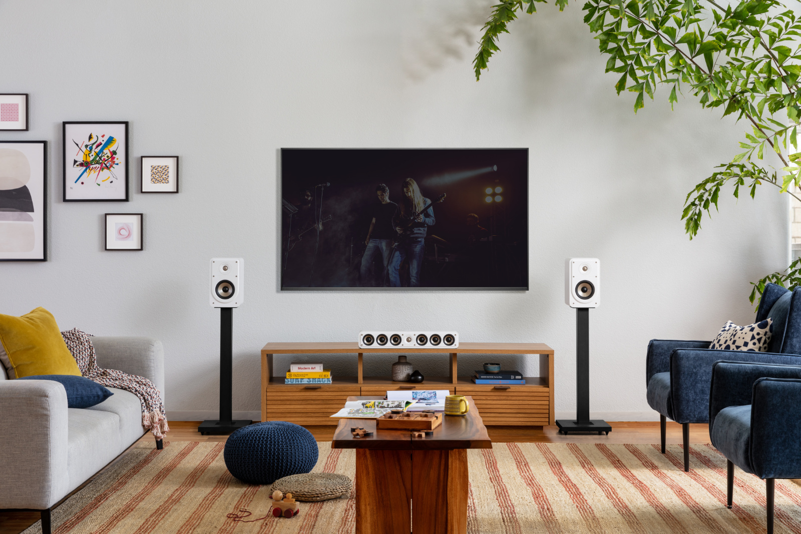 Polk Audio Signature Elite S15 -hyllykaiutinpari, valkoinen