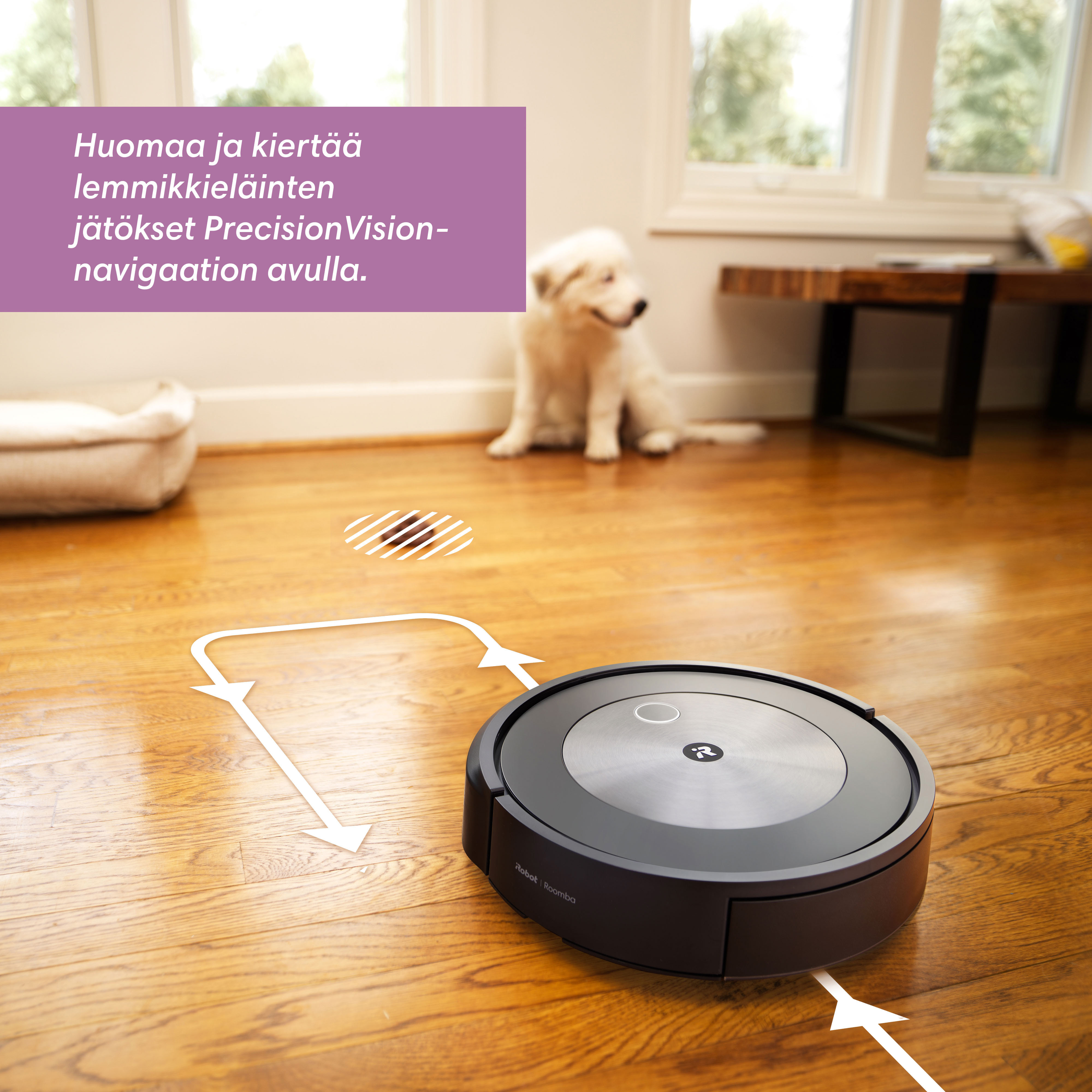 iRobot Roomba j7 -robotti-imuri