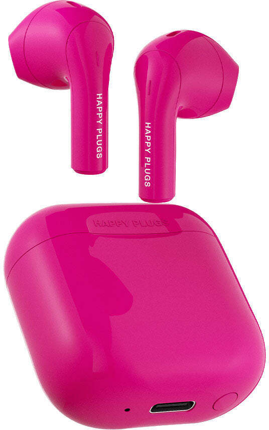 Happy Plugs Joy -nappikuulokkeet, pinkki