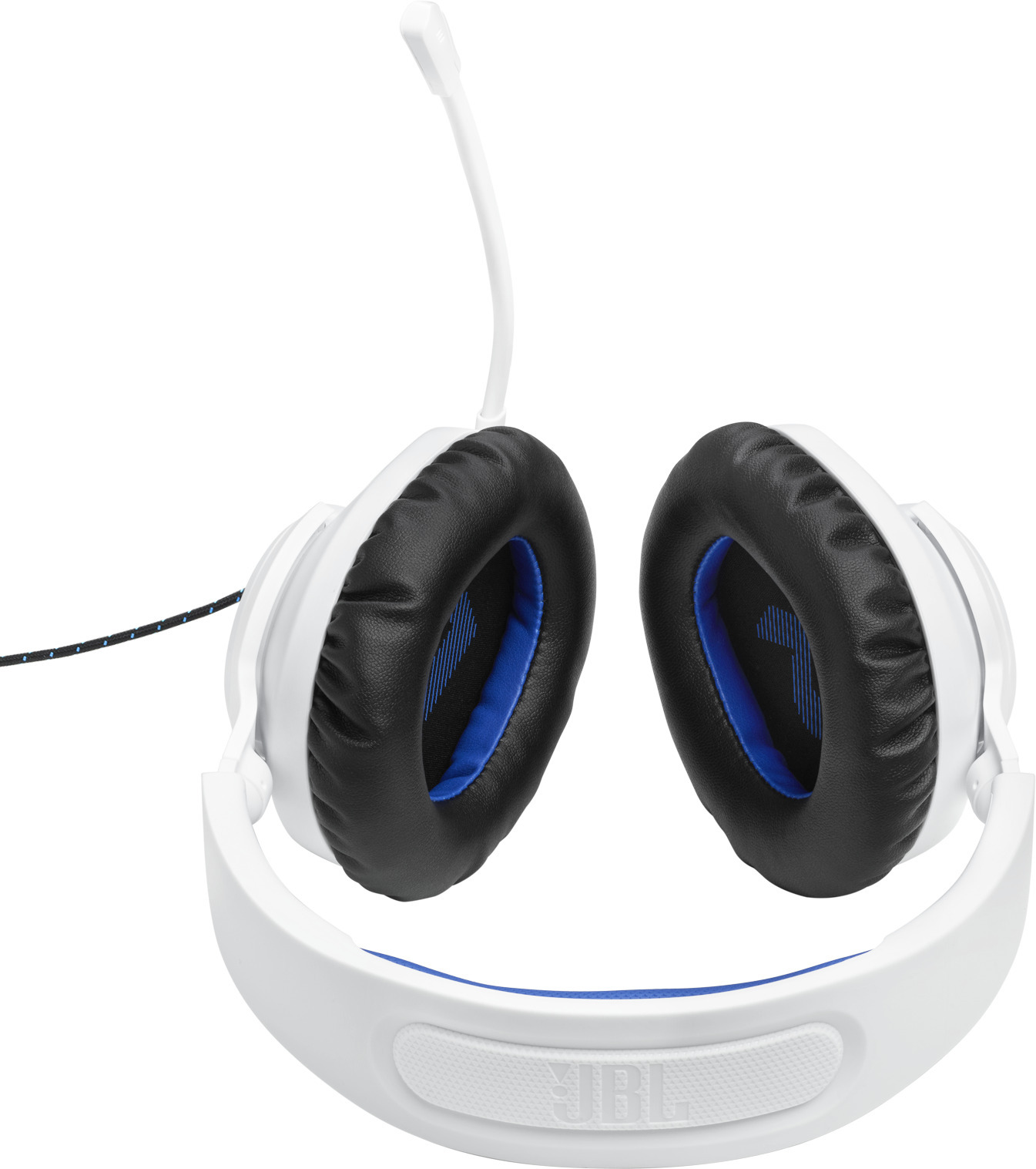 JBL Quantum 100P Console -pelikuuloke, sinivalkoinen