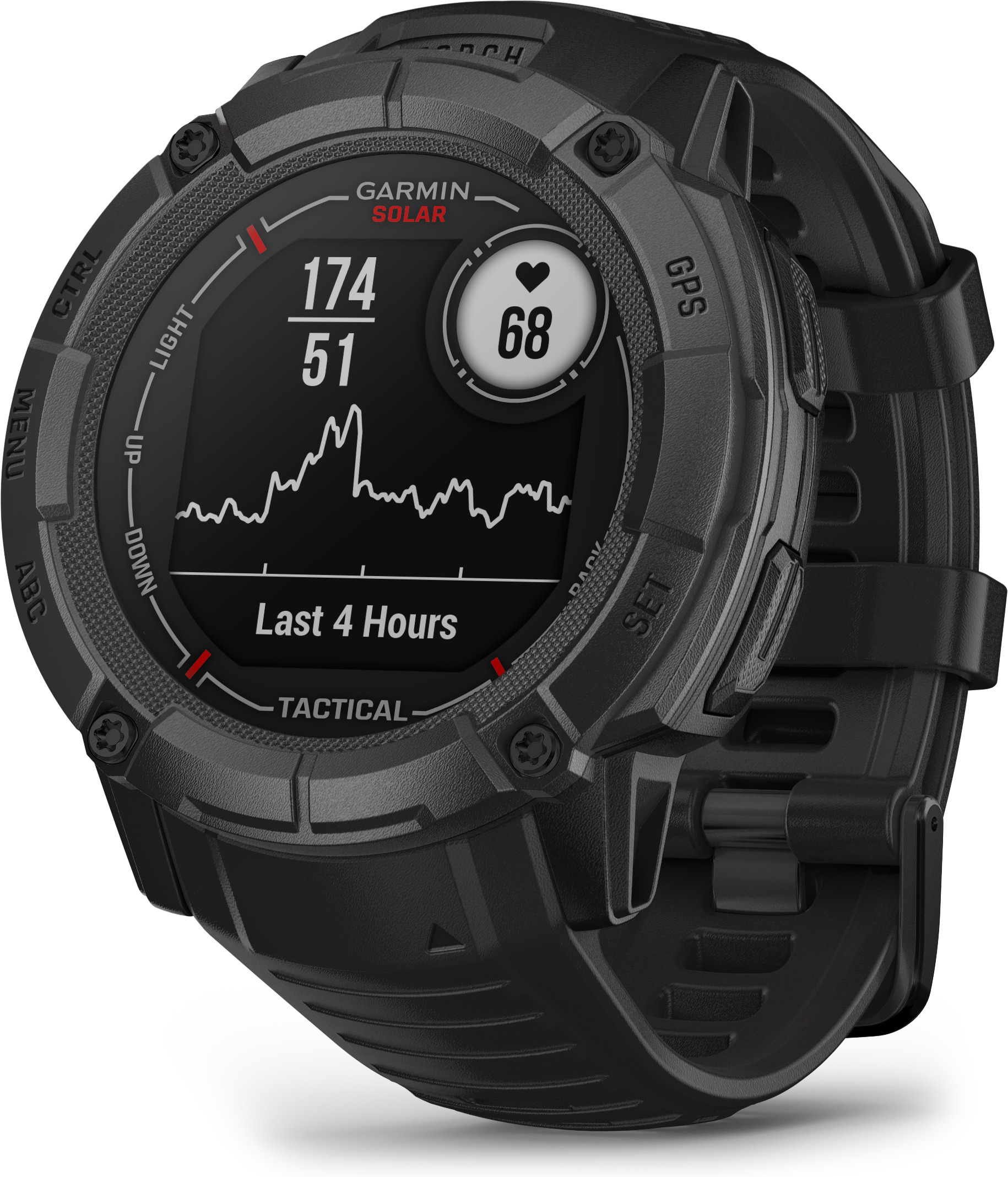 Garmin Instinct 2X Solar -GPS-älykello, Moss
