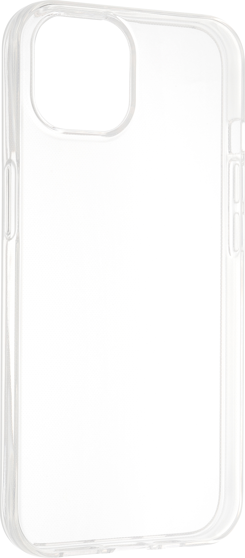 FoneKit silikonisuoja, iPhone 15, läpinäkyvä