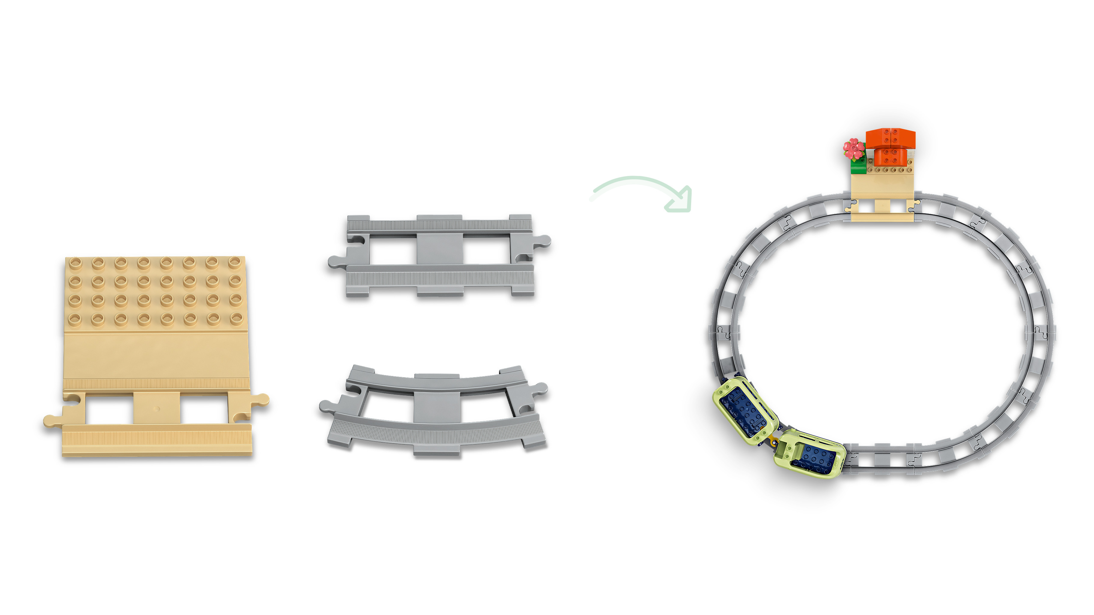 LEGO DUPLO Town 10427 – Interaktiivinen seikkailujuna