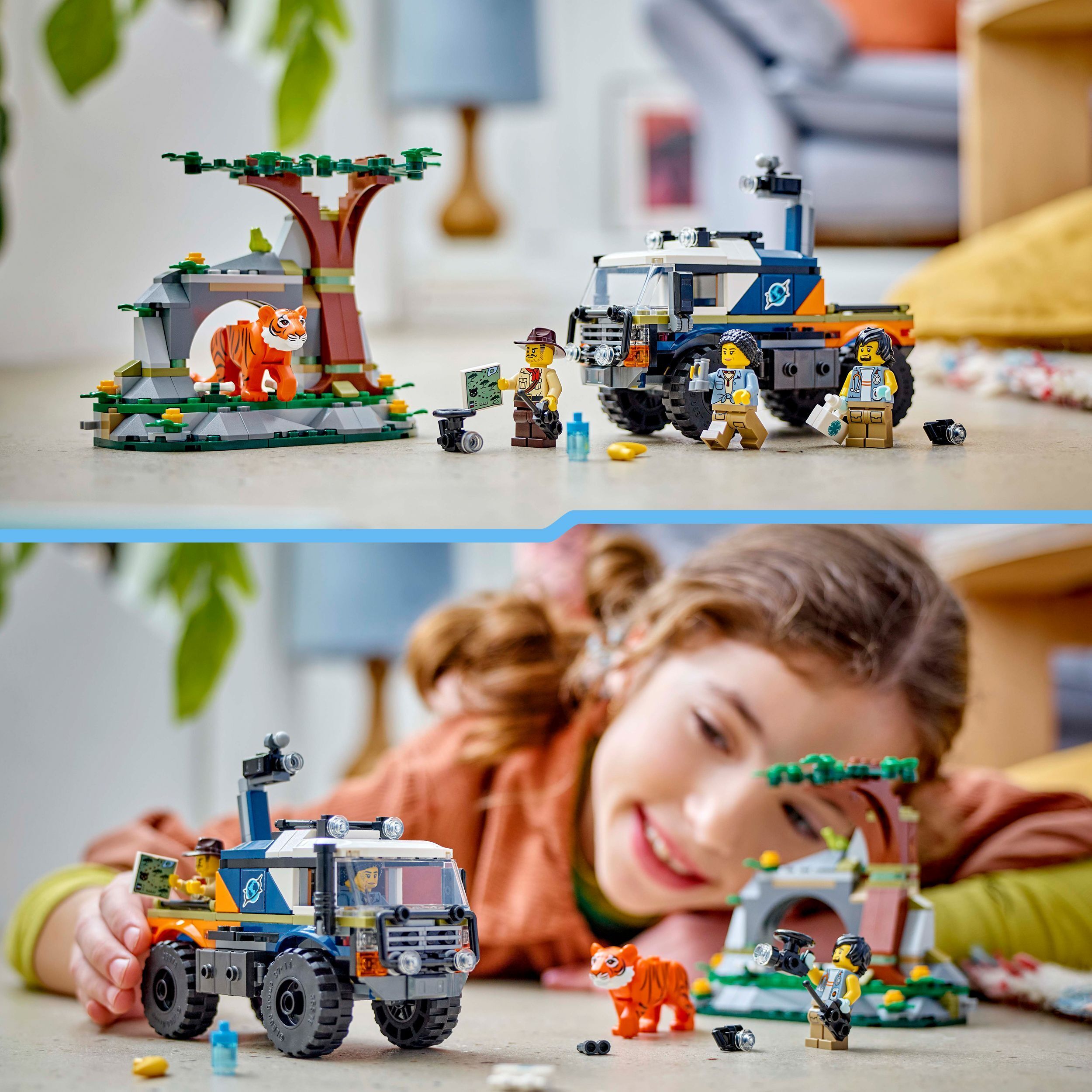 LEGO City Exploration 60426  - Viidakkotutkijan maastoauto
