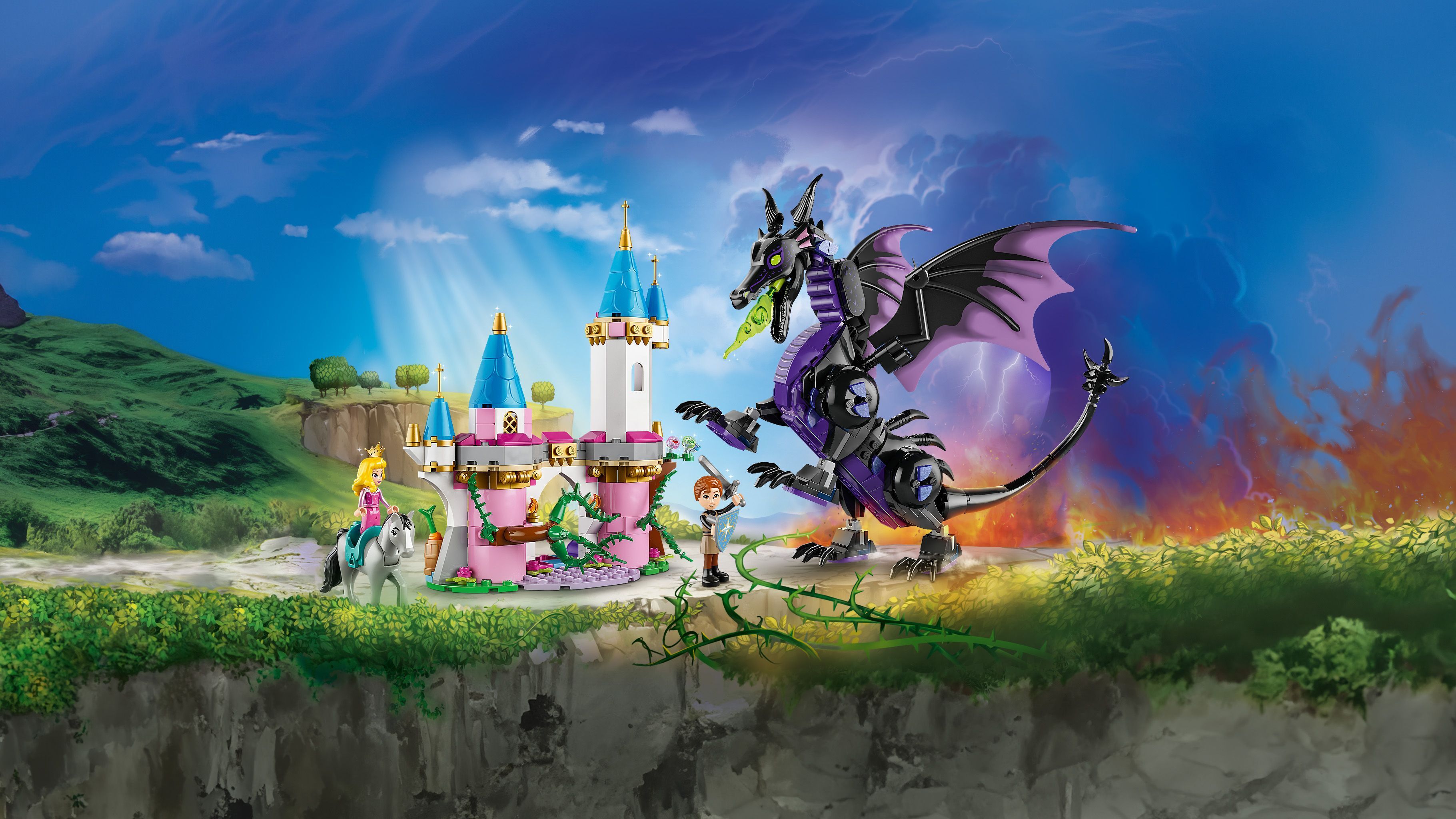 LEGO Disney Princess 43240  - Pahatar lohikäärmeenä
