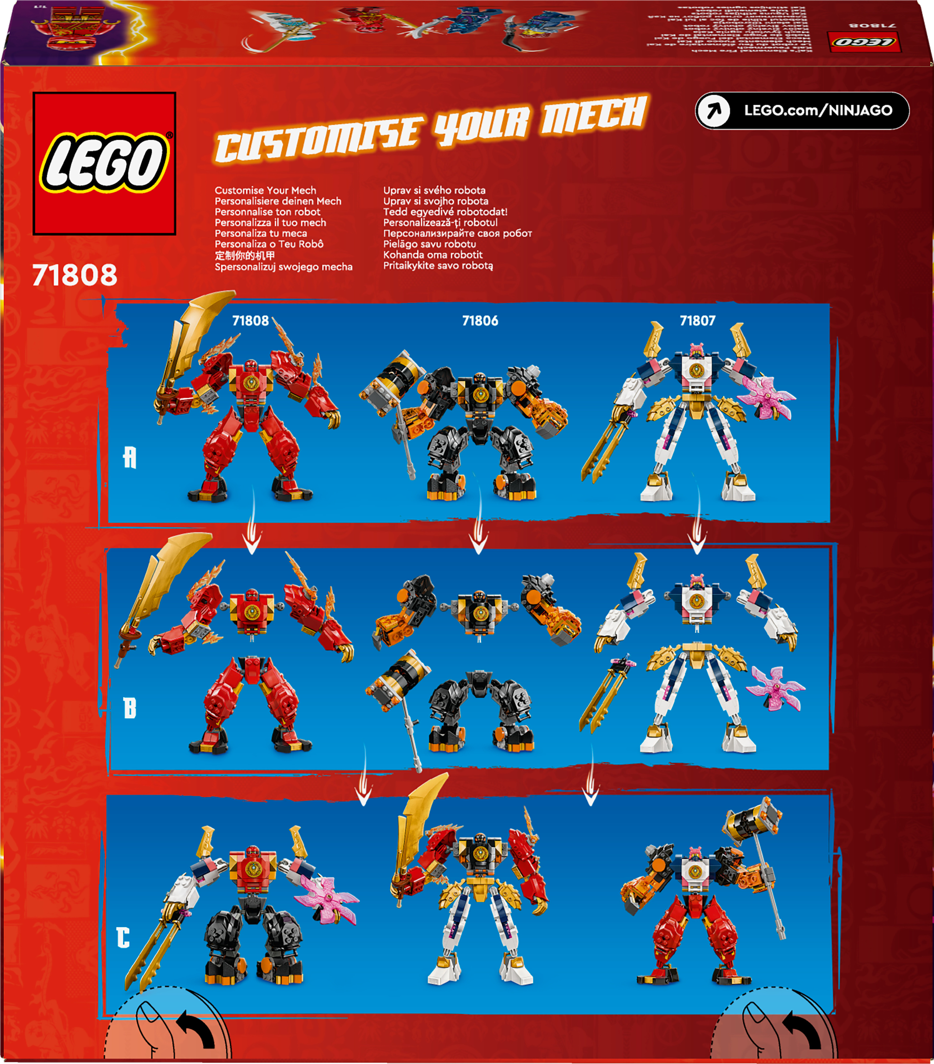 LEGO Ninjago 71805  - Jayn robottitaistelupakkaus