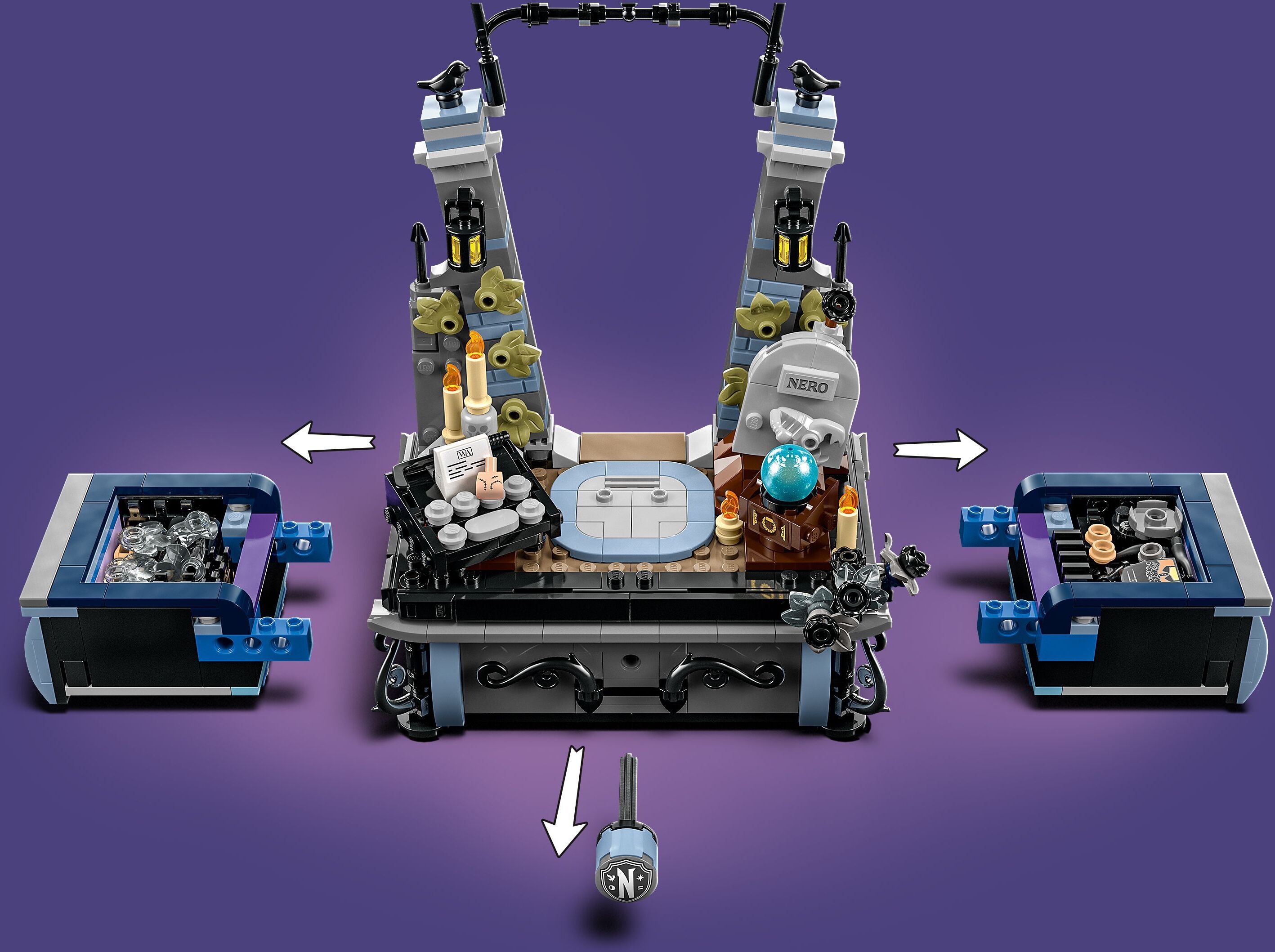 LEGO Wednesday 76780 – Wednesday Addams ‑hahmo