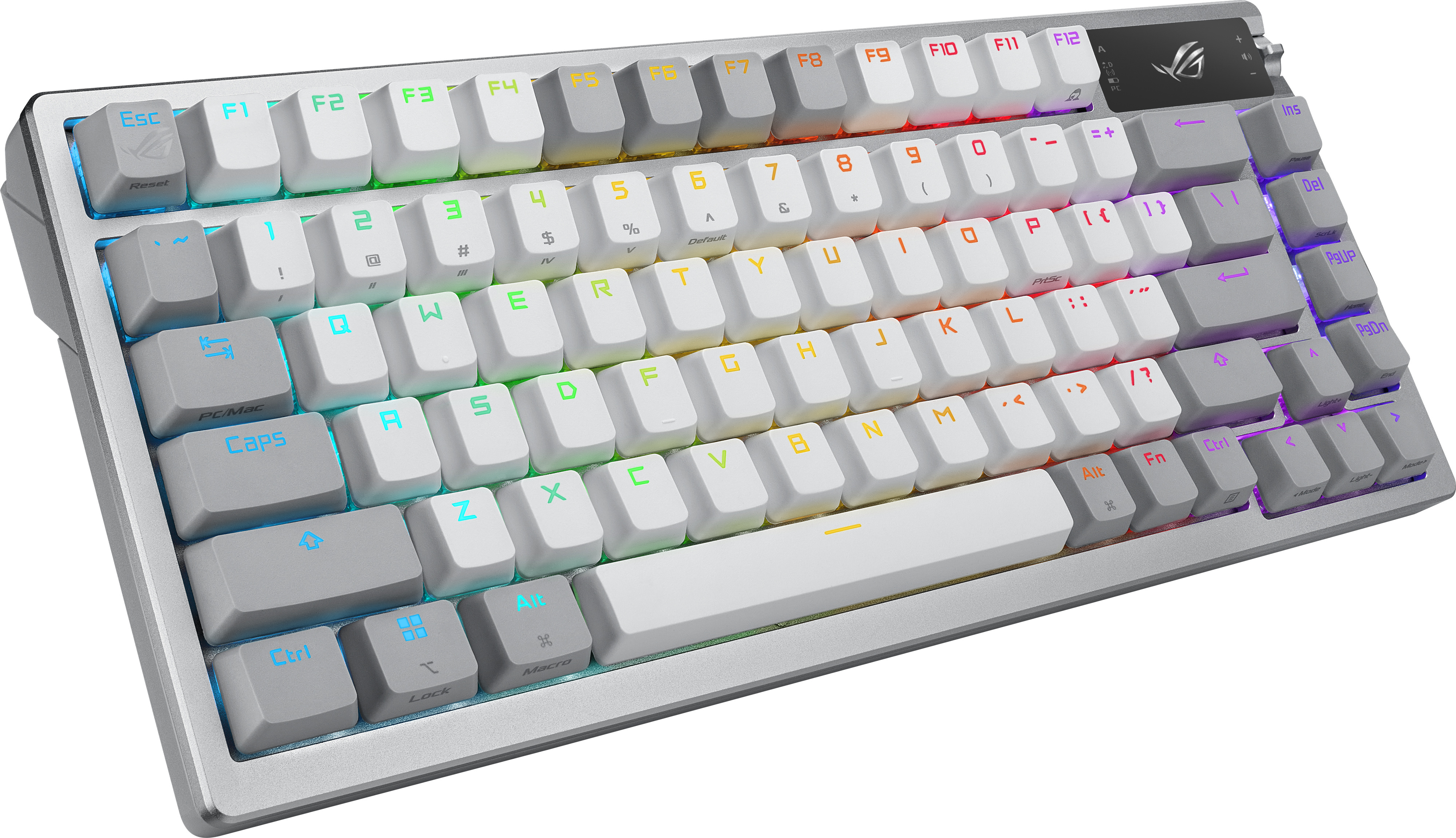 Asus ROG Azoth -pelinäppäimistö, valkoinen