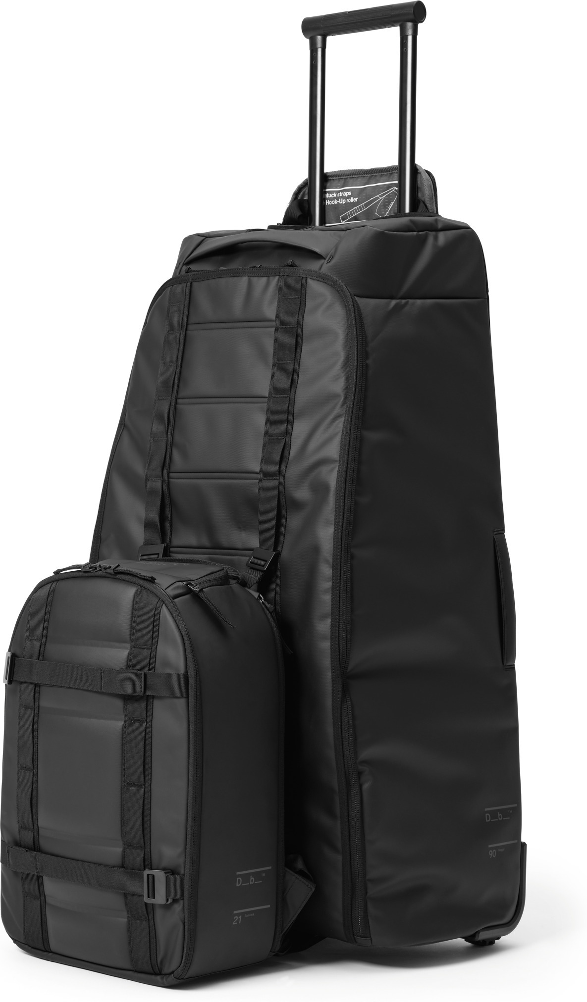 Db Hugger Backpack 20L -reppu, reflective black