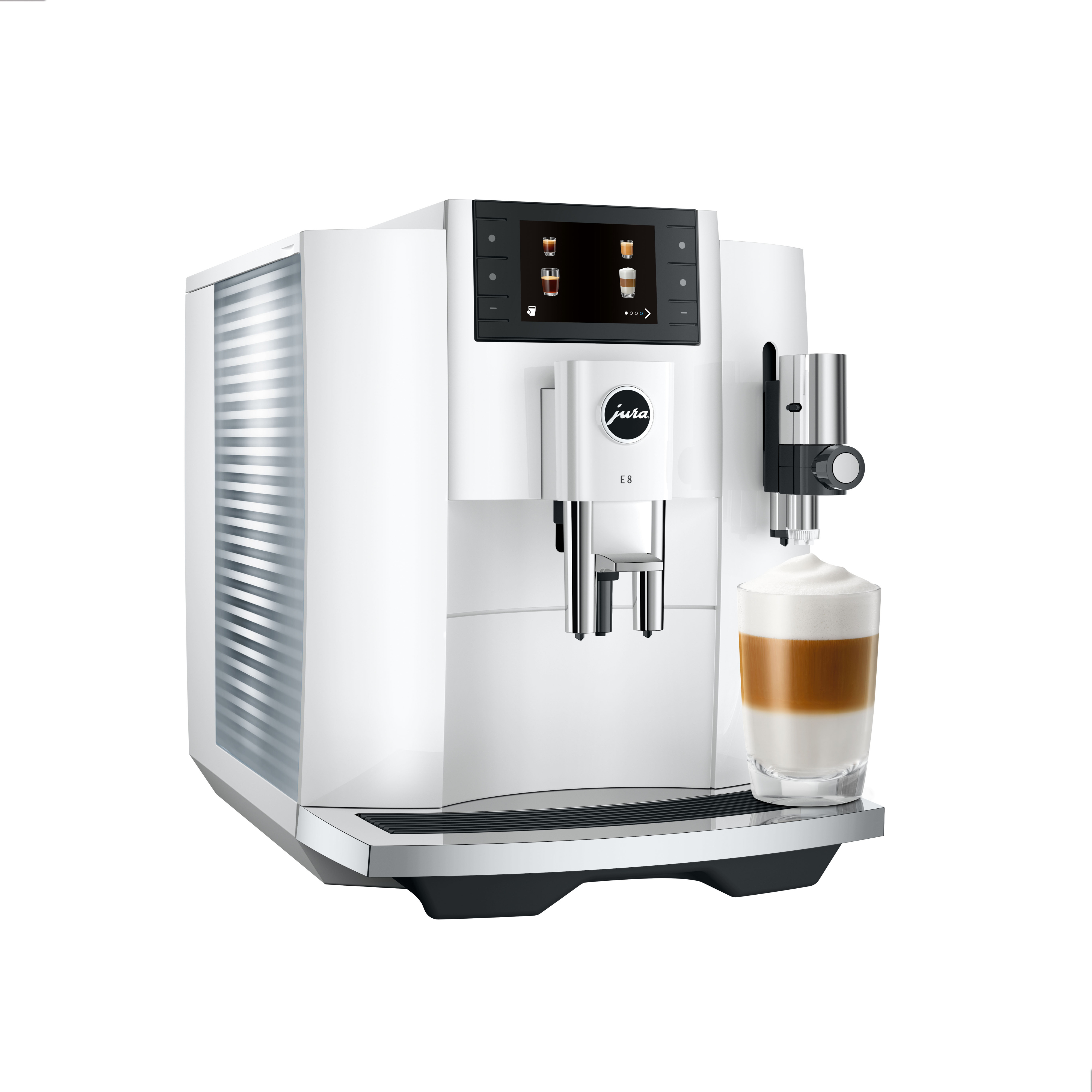 Jura E8 Piano White EC kahvikone