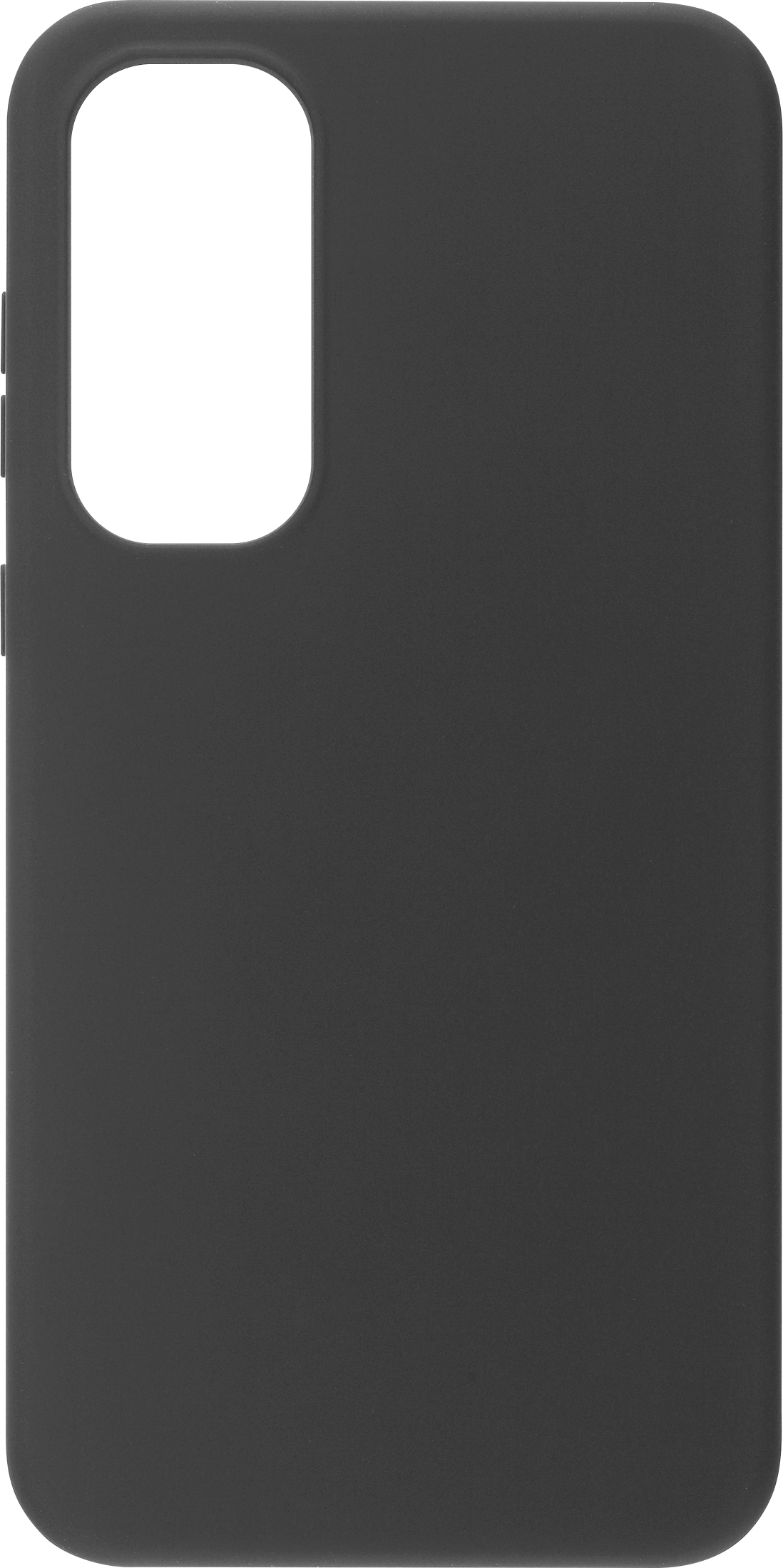FoneKit Liquid Silicone -suojakuori, Samsung Galaxy A55, musta