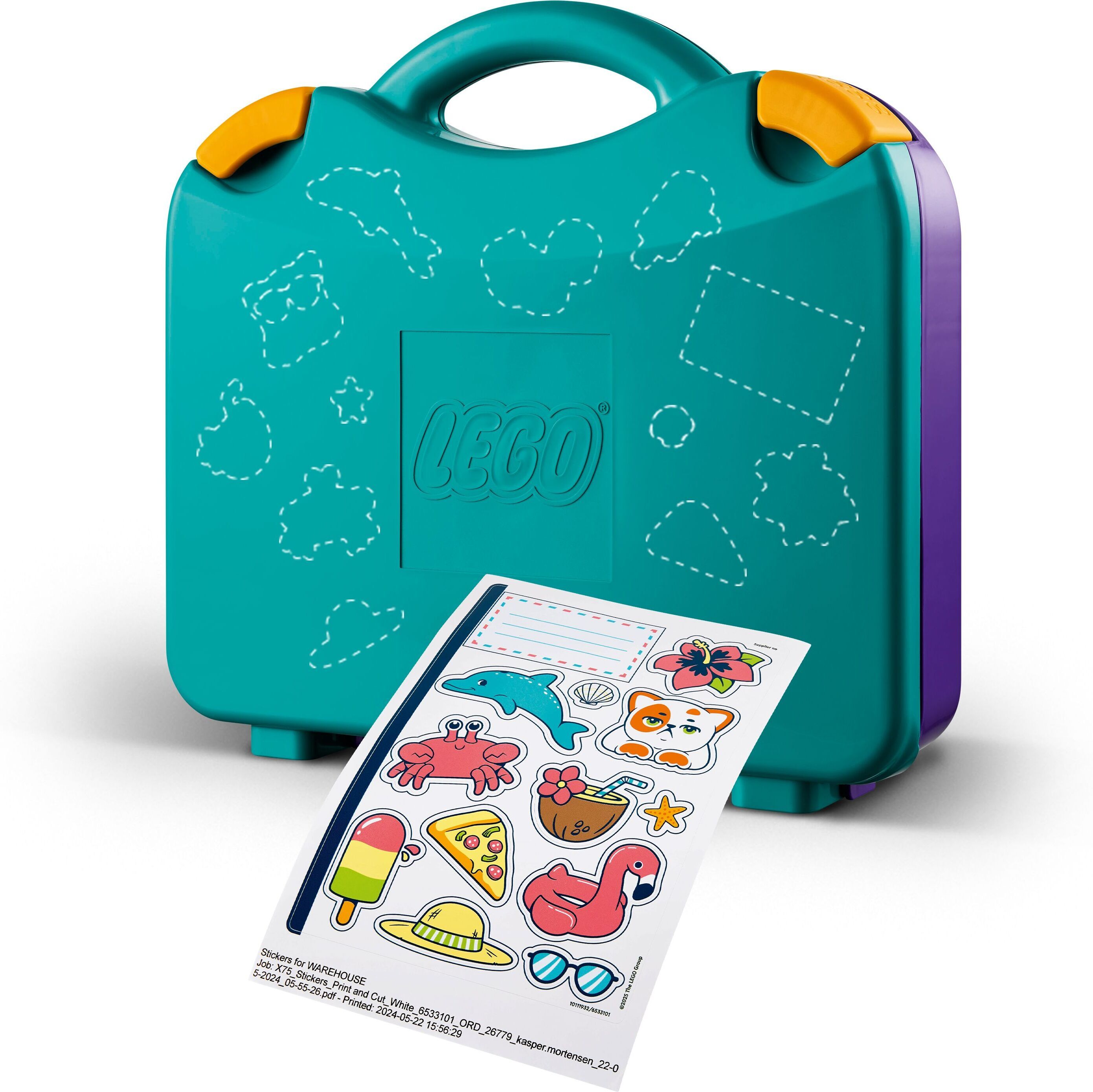 LEGO Friends 42672 – Loma‑ ja rantarakennelmat matkalaukussa