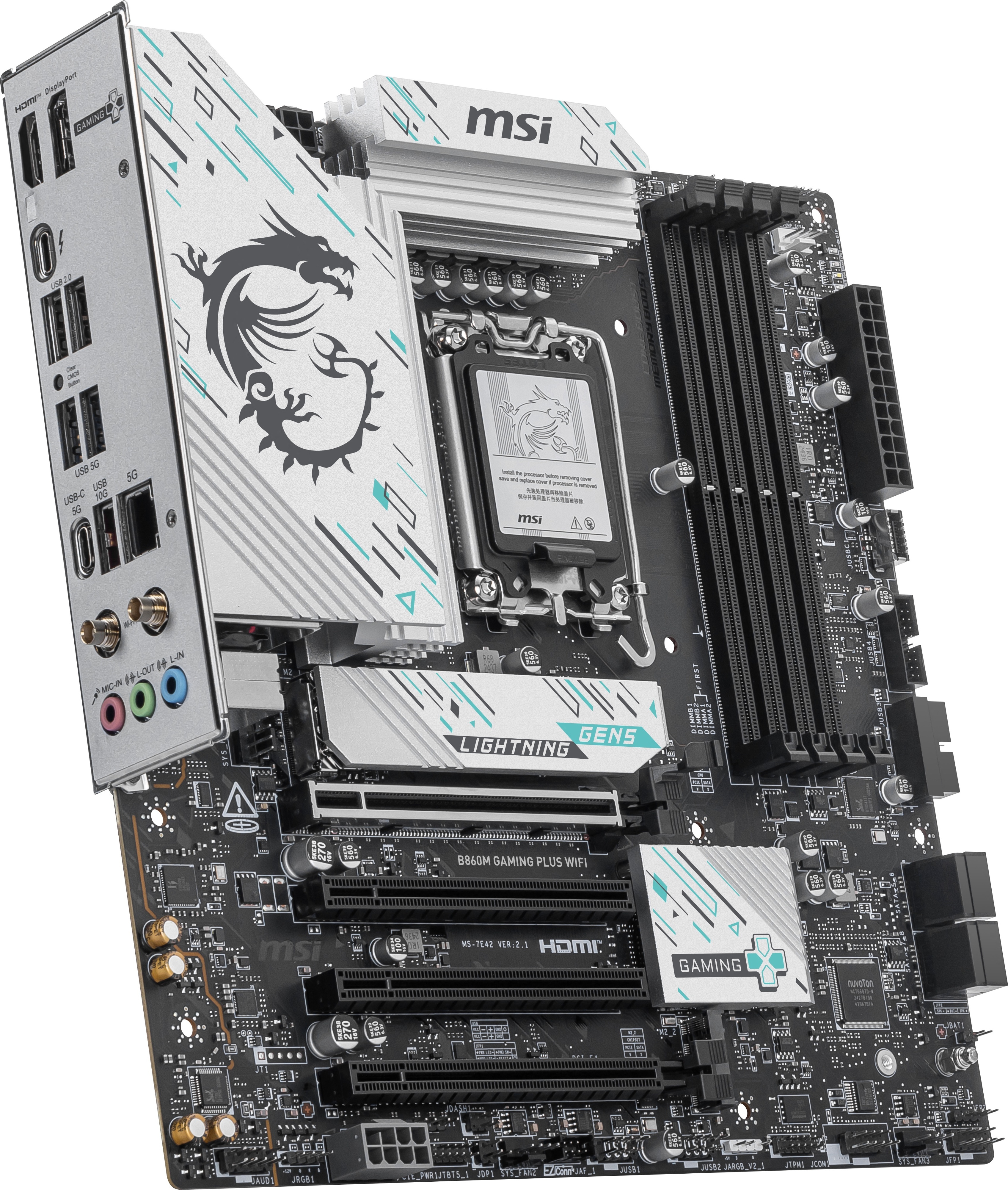 MSI B860M GAMING PLUS WIFI ATX-emolevy