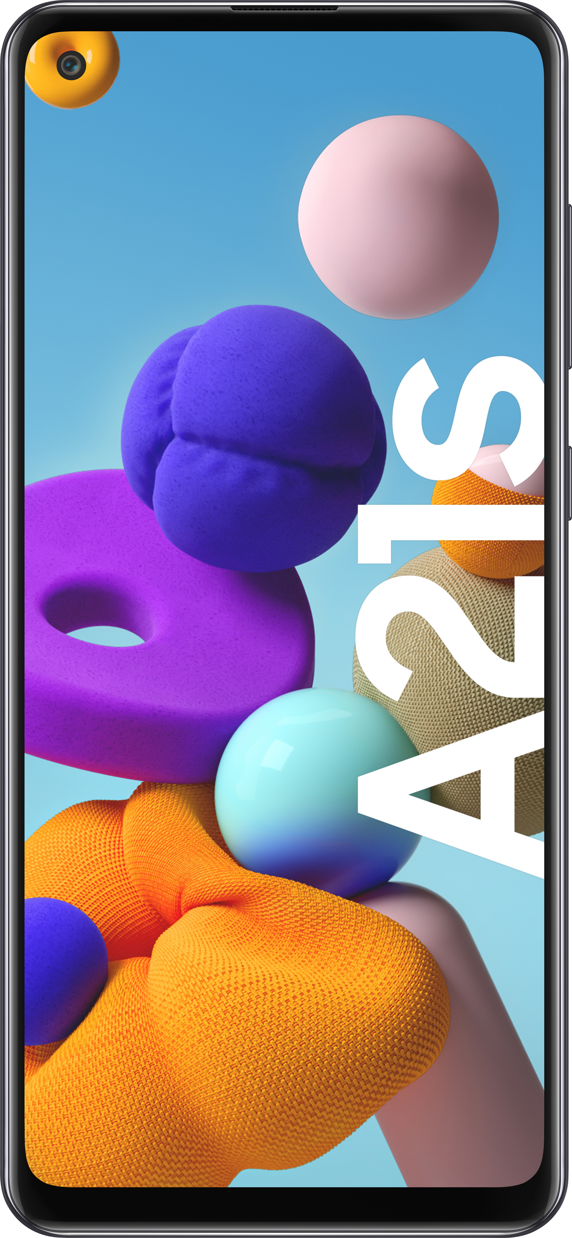 Samsung Galaxy A21s-Android-puhelin 32 Gt Dual-SIM, musta – 