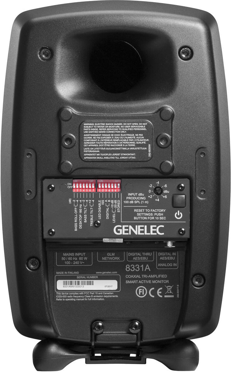 Genelec 8331A SAM 3-tiekaiutin, musta, 1 kpl
