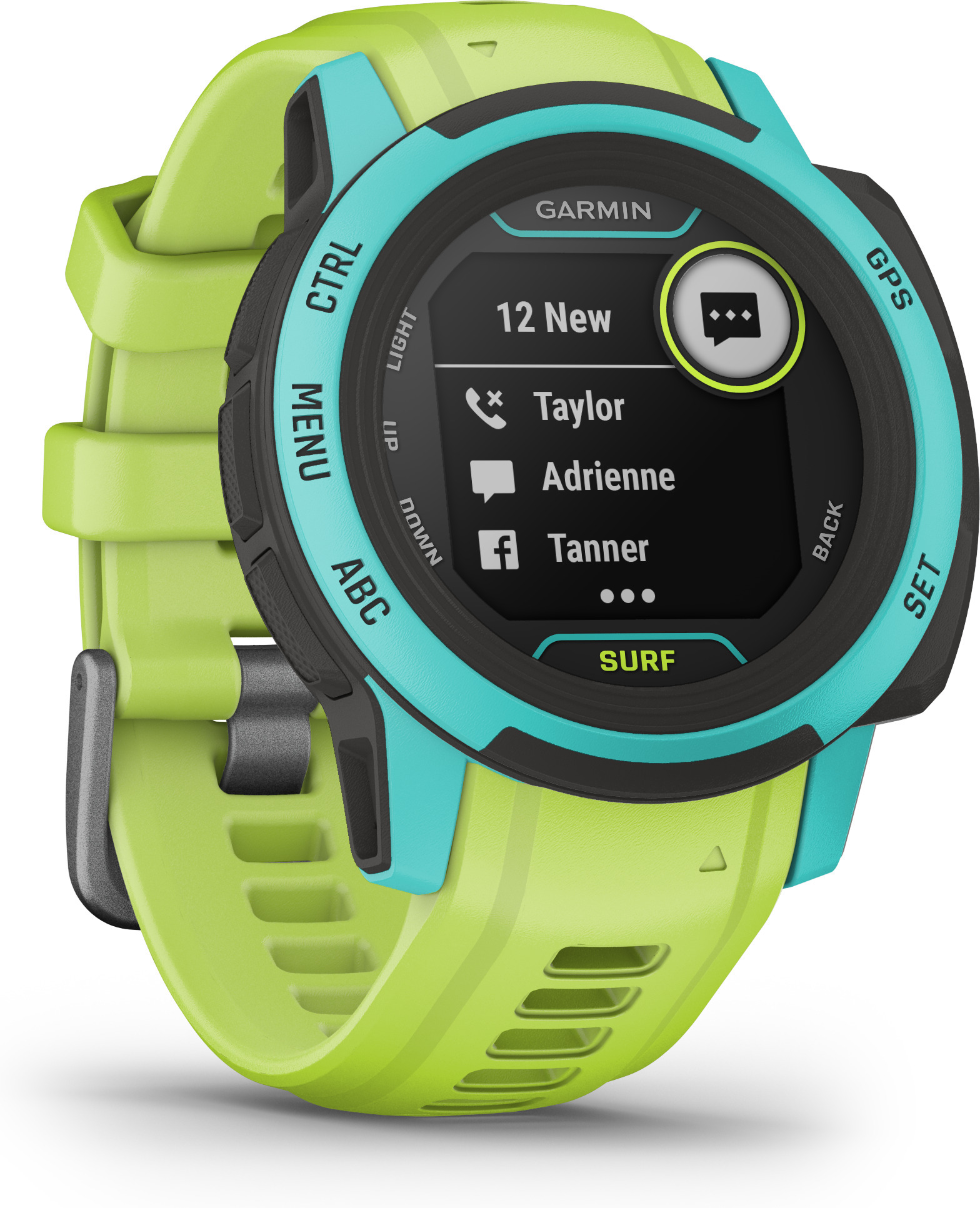Garmin Instinct 2S Surf Edition -GPS-älykello, Waikiki
