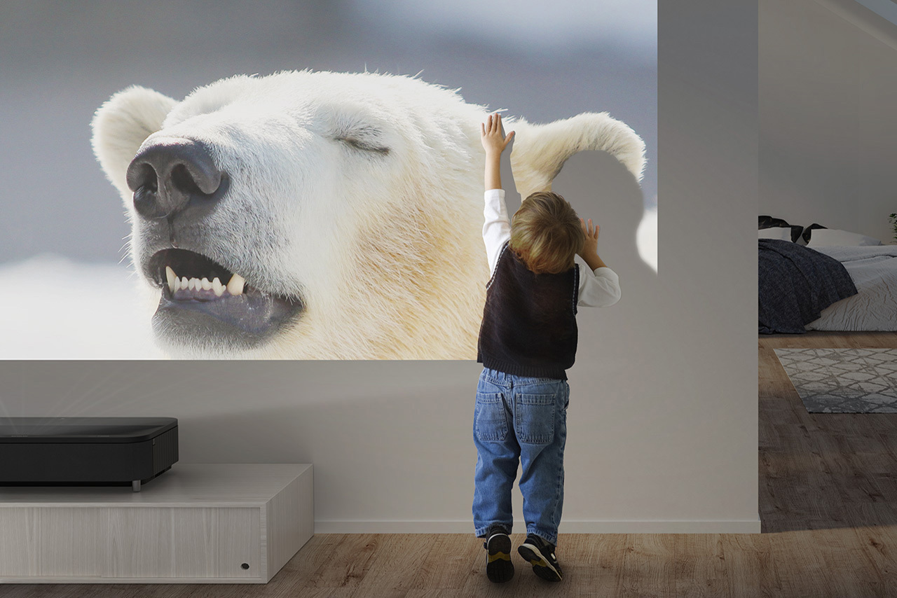 Epson EH-LS800B 4K PRO-UHD -älylaserprojektori, lähiheijastus, musta