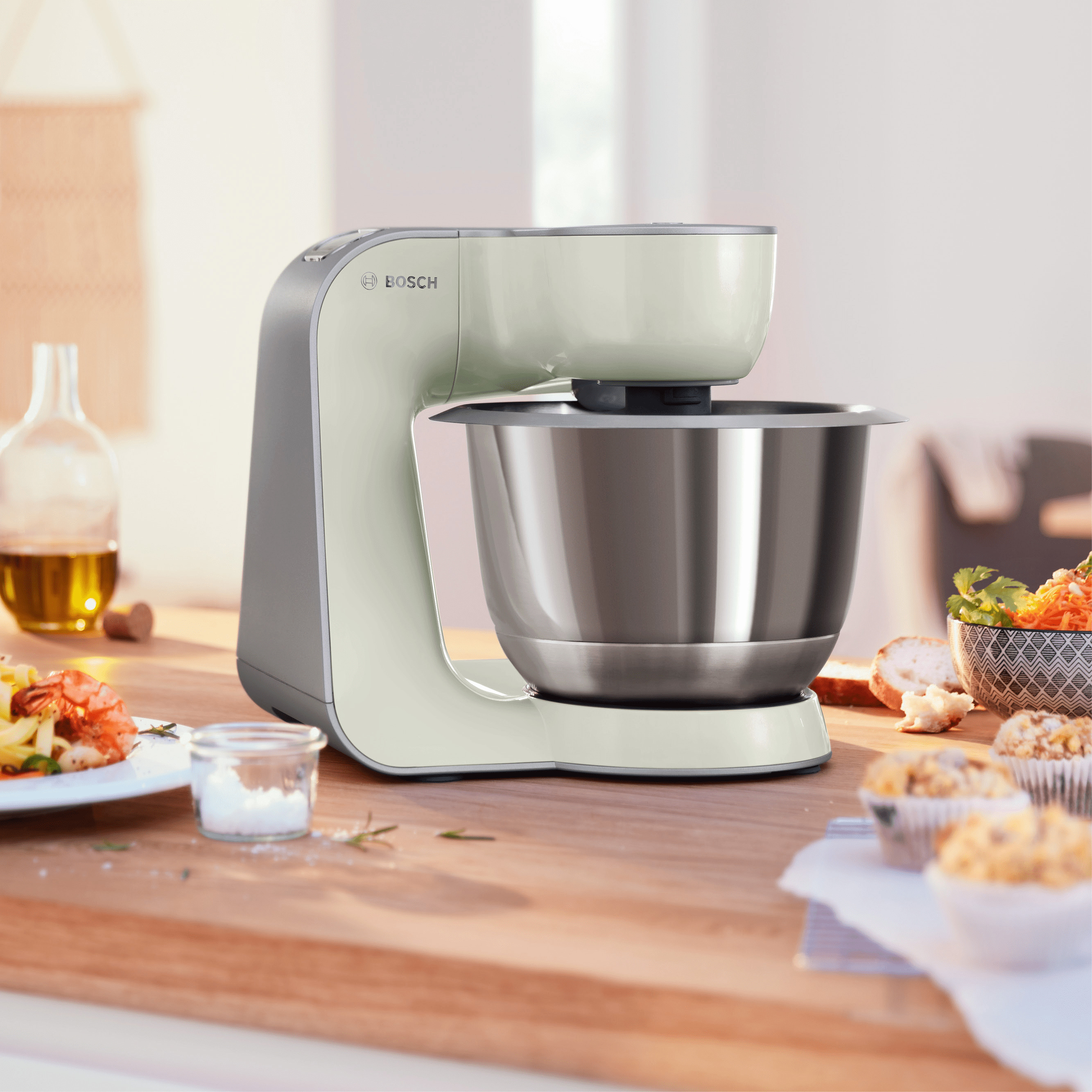 Bosch MUM58L20 Serie 4 -yleiskone, harmaa