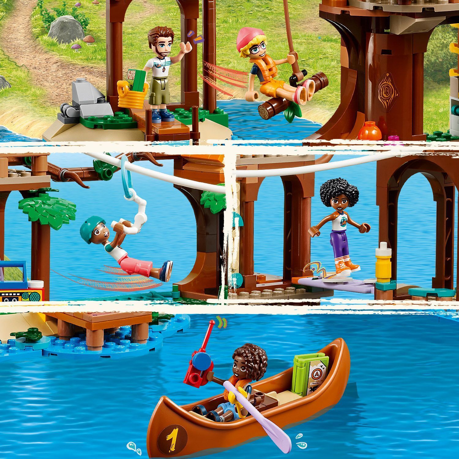 LEGO Friends 42631  - Seikkailuleirin puumaja