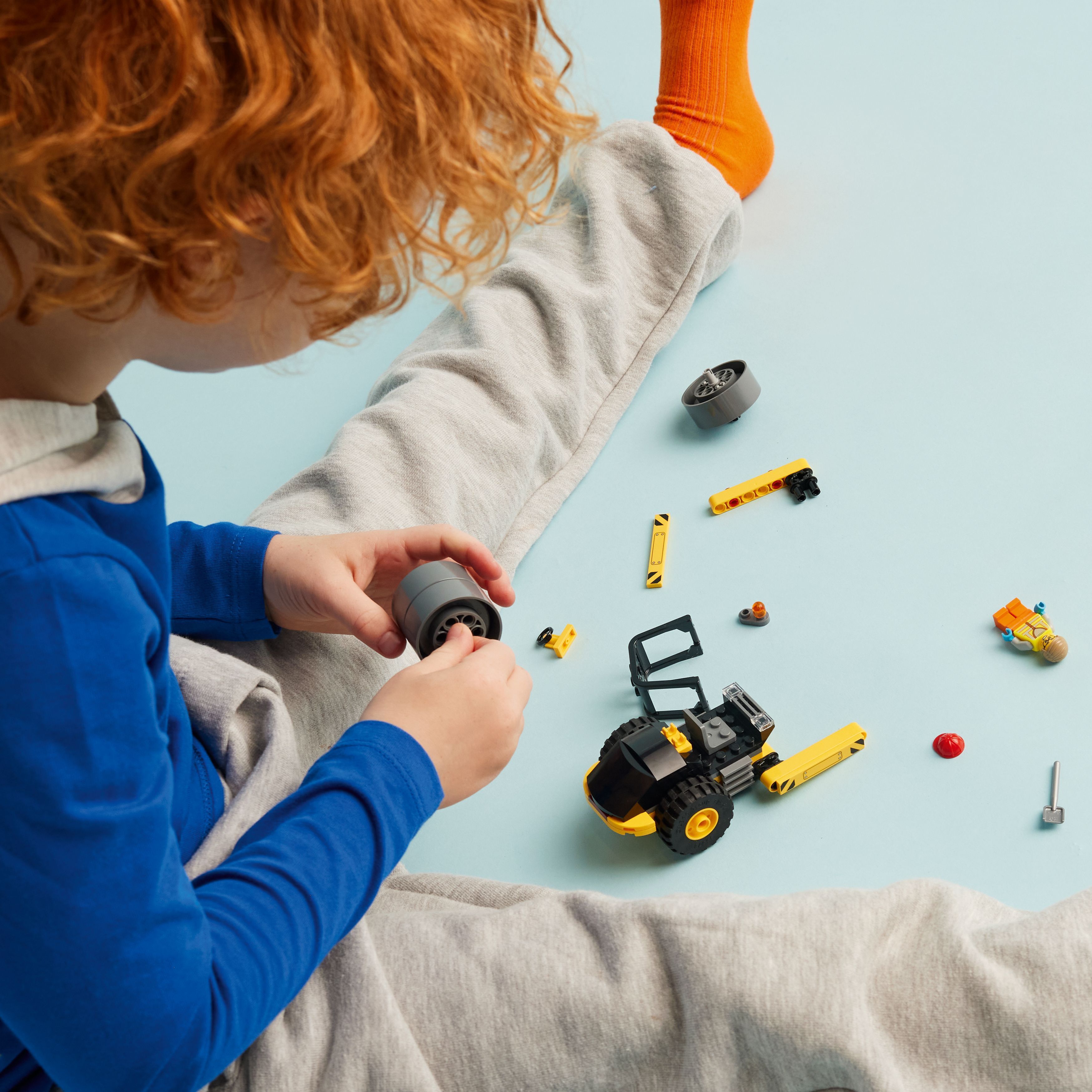 LEGO City Great Vehicles 60401  - Rakennustyömaan tiejyrä