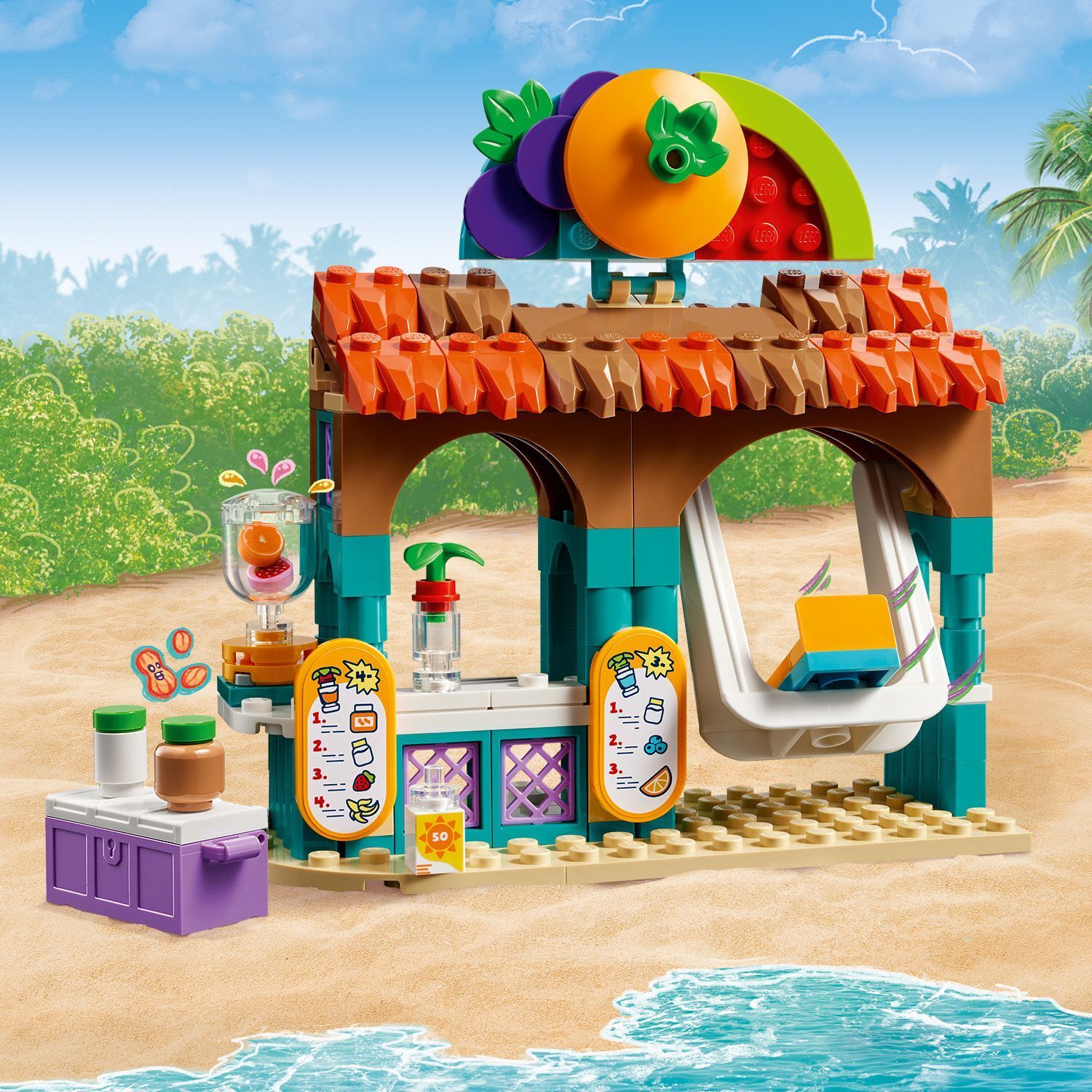 LEGO Friends 42625  - Pirtelökoju rannalla
