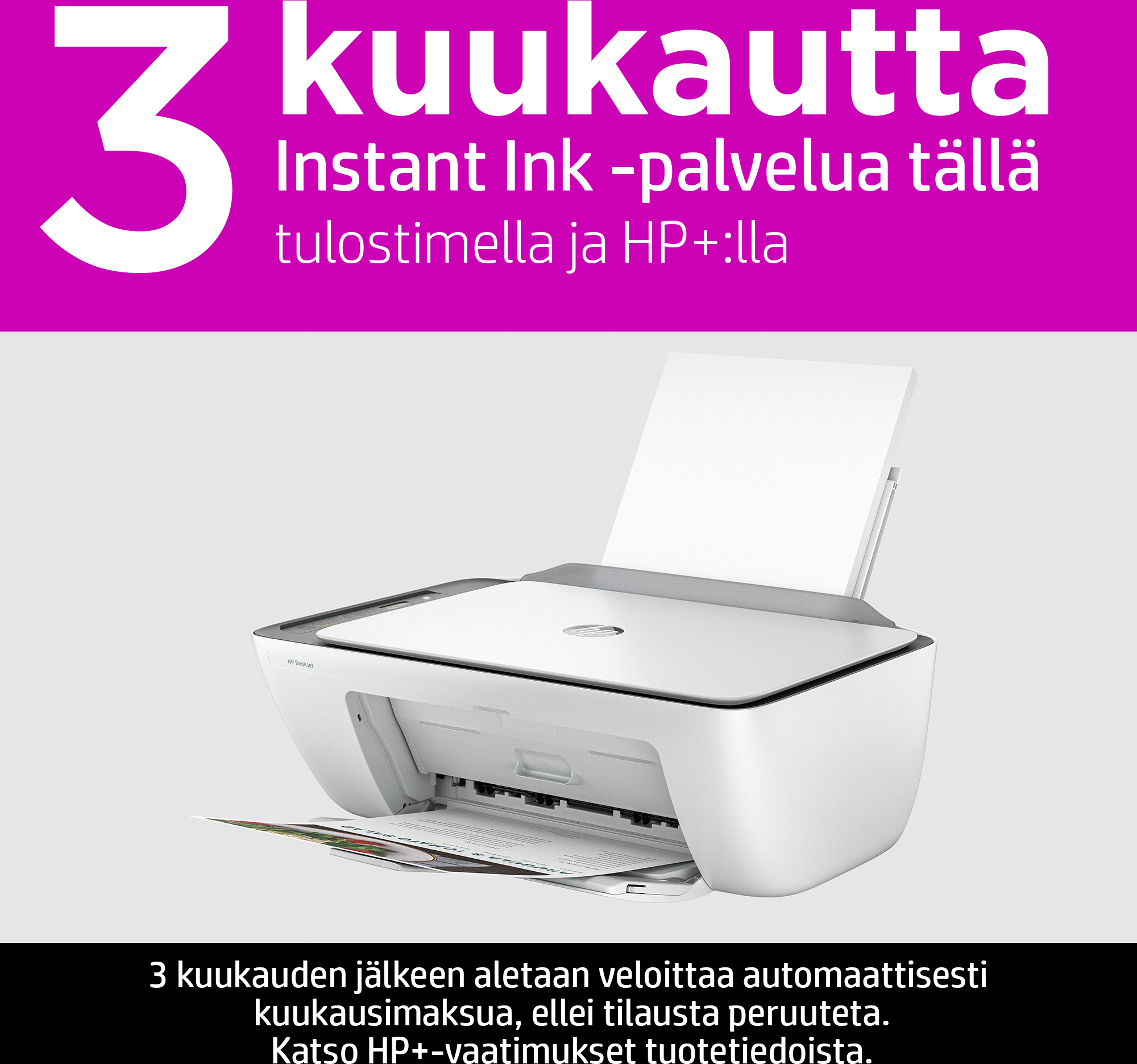 HP DeskJet 2820e All-in-One -monitoimitulostin