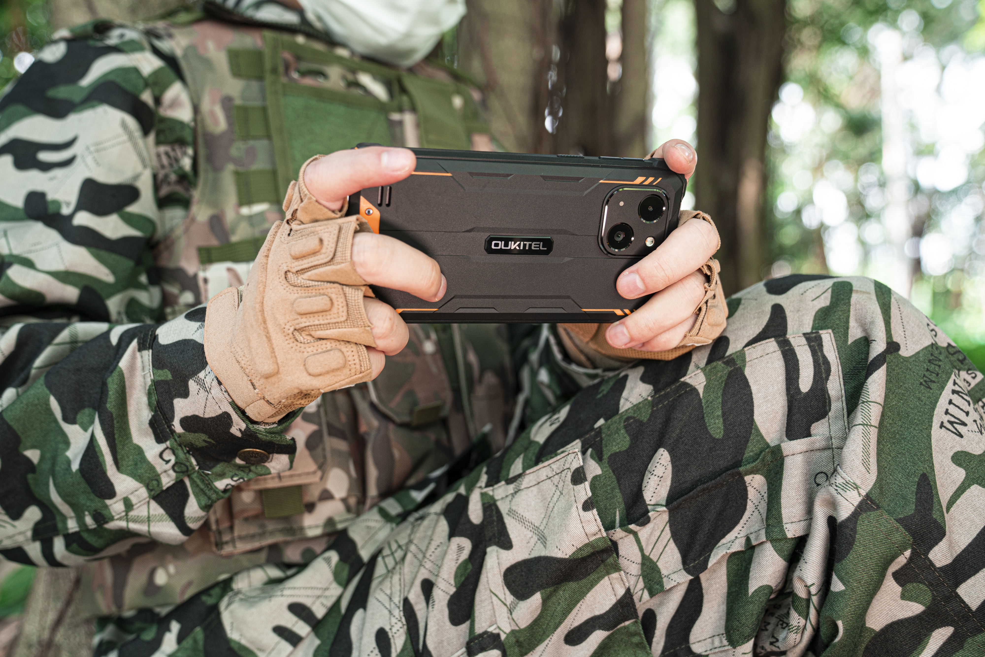 Oukitel WP32 -puhelin, 128/4 Gt, oranssi 9 Oukitel WP32 -puhelin, 128/4 Gt, oranssi - Image 9