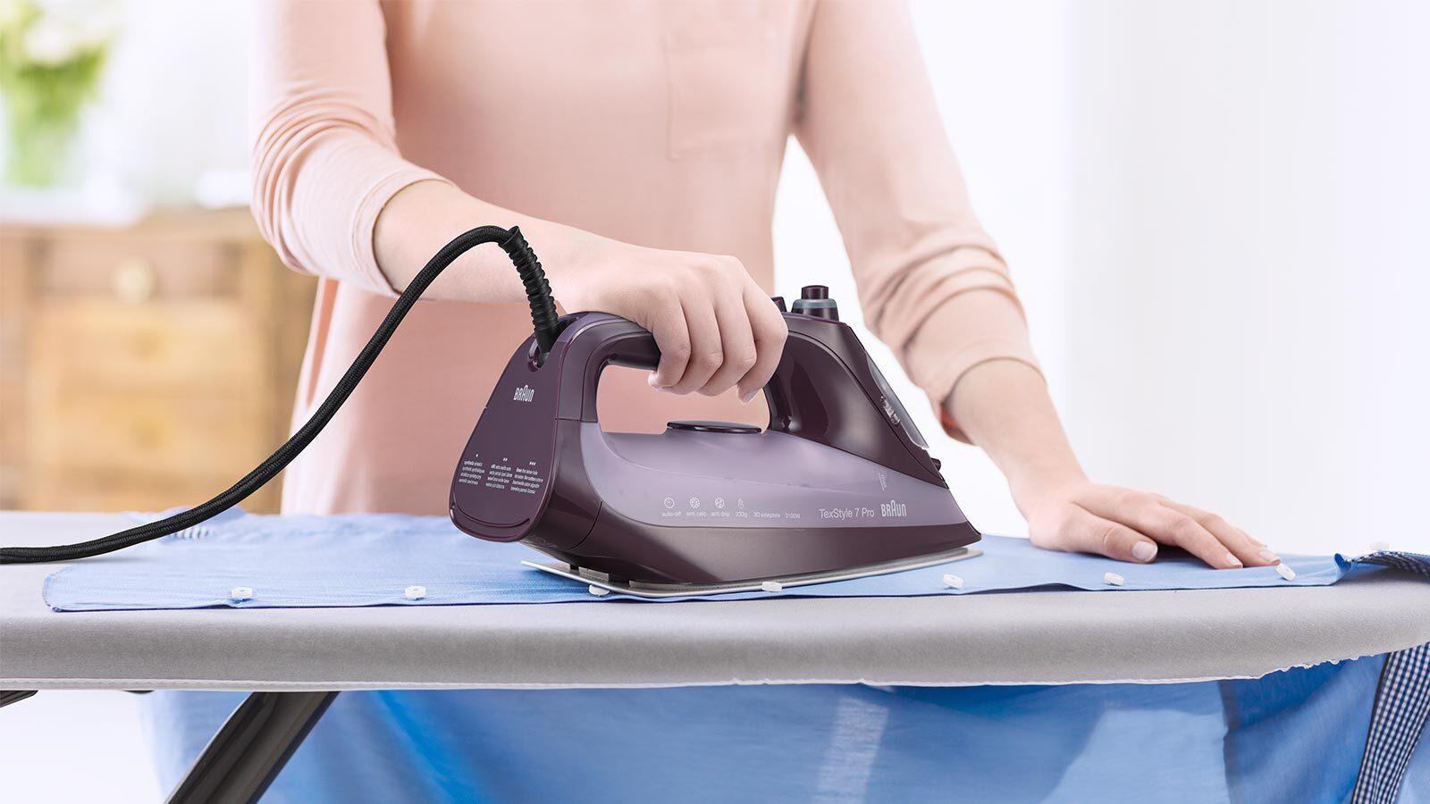 Braun SI7181VI TexStyle 7 Pro höyrysilitysrauta