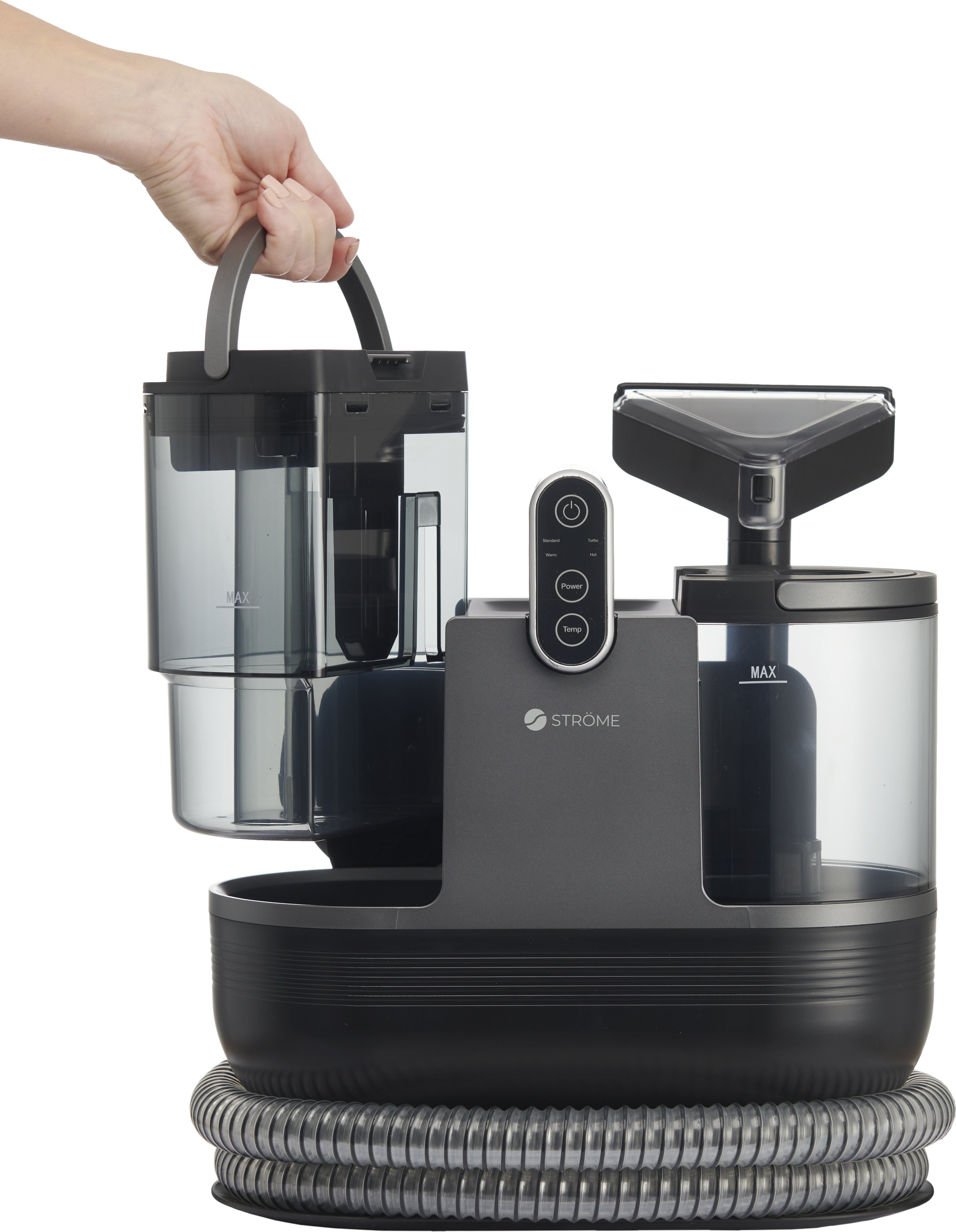 Ströme PowerClean 56A tekstiilipesuri, musta – Verkkokauppa.com