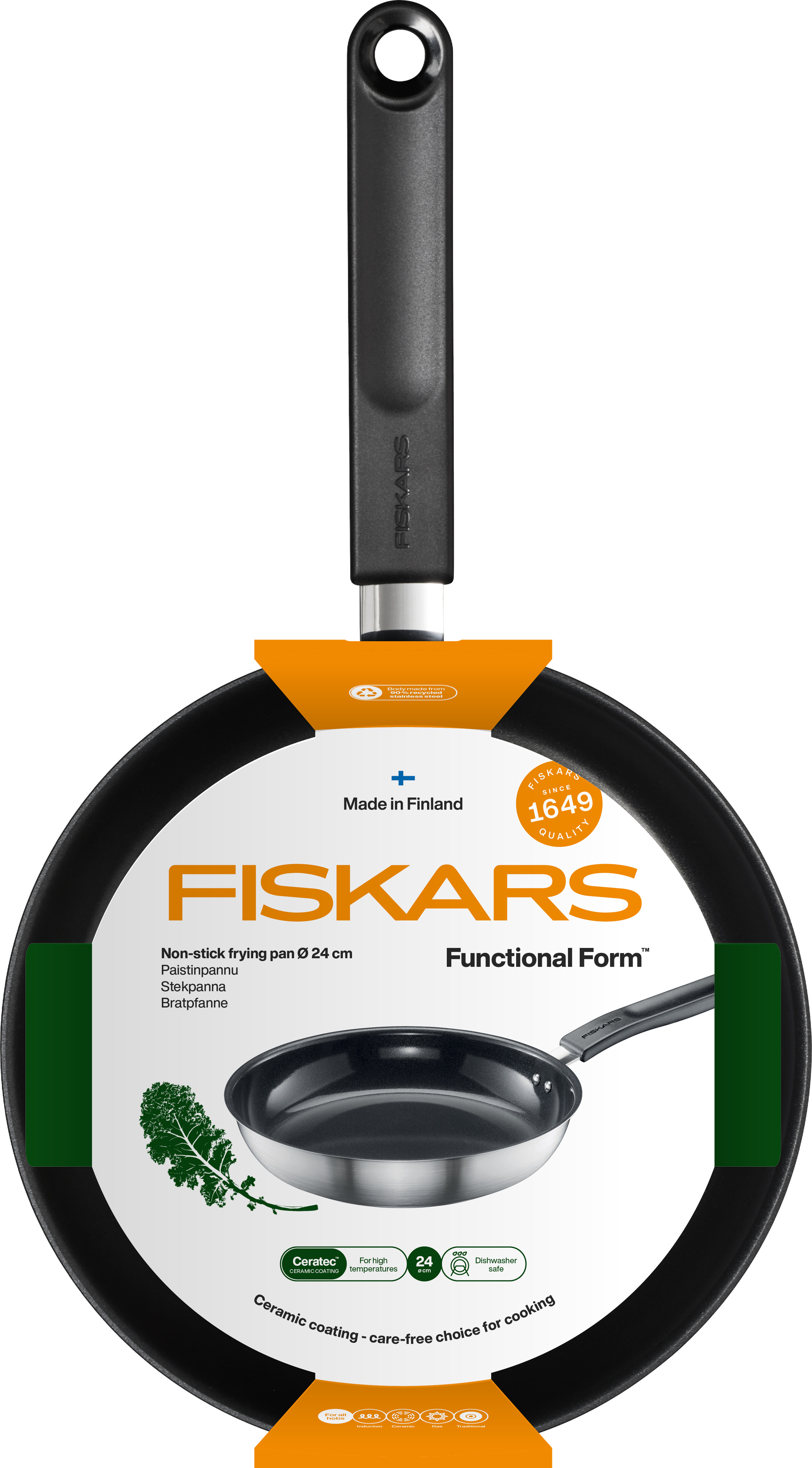 Fiskars Functional Form -paistinpannu, 24 cm