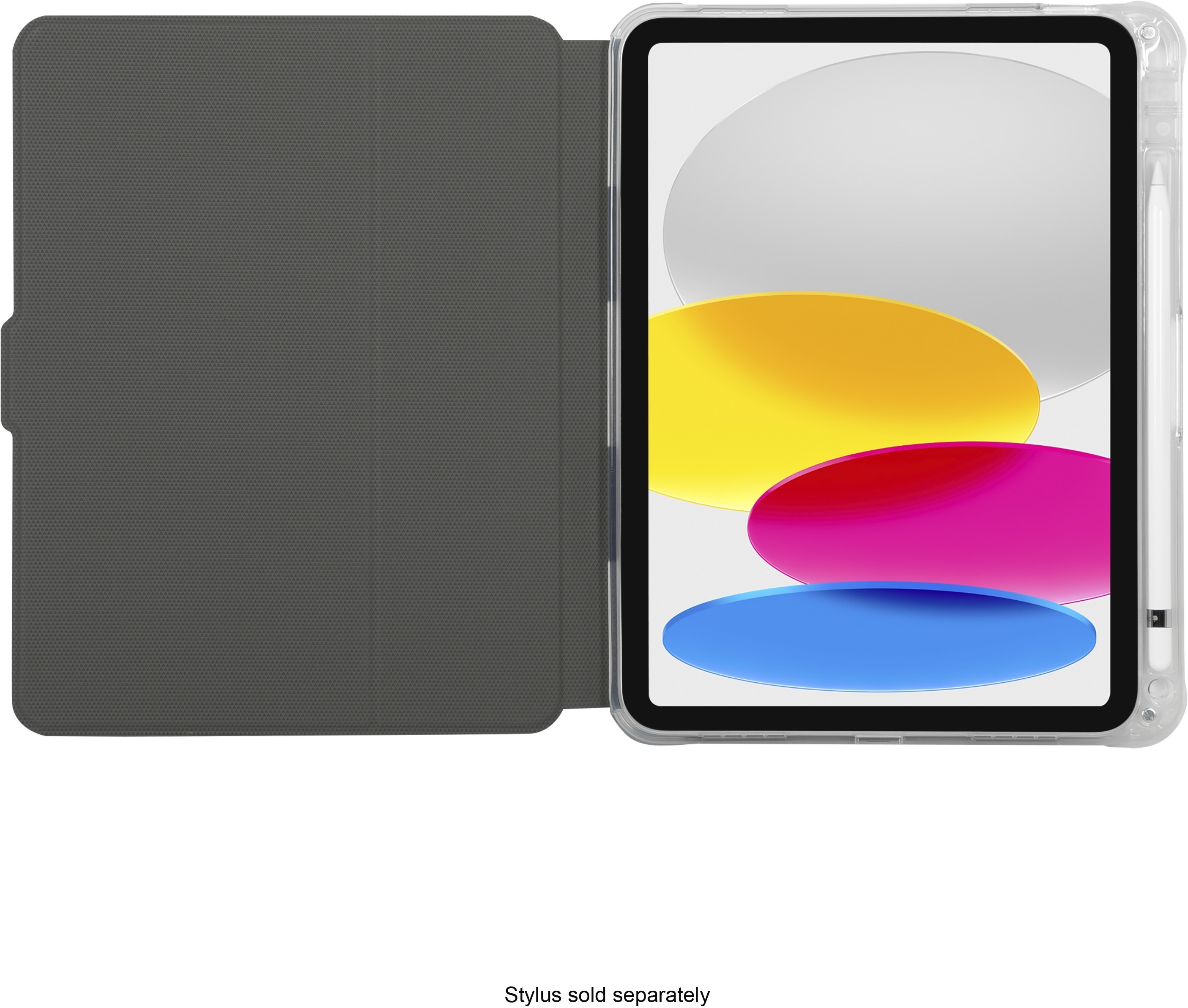 Targus Pro-Tek Clear -suojakotelo, Apple iPad 10,9", läpinäkyvä/musta