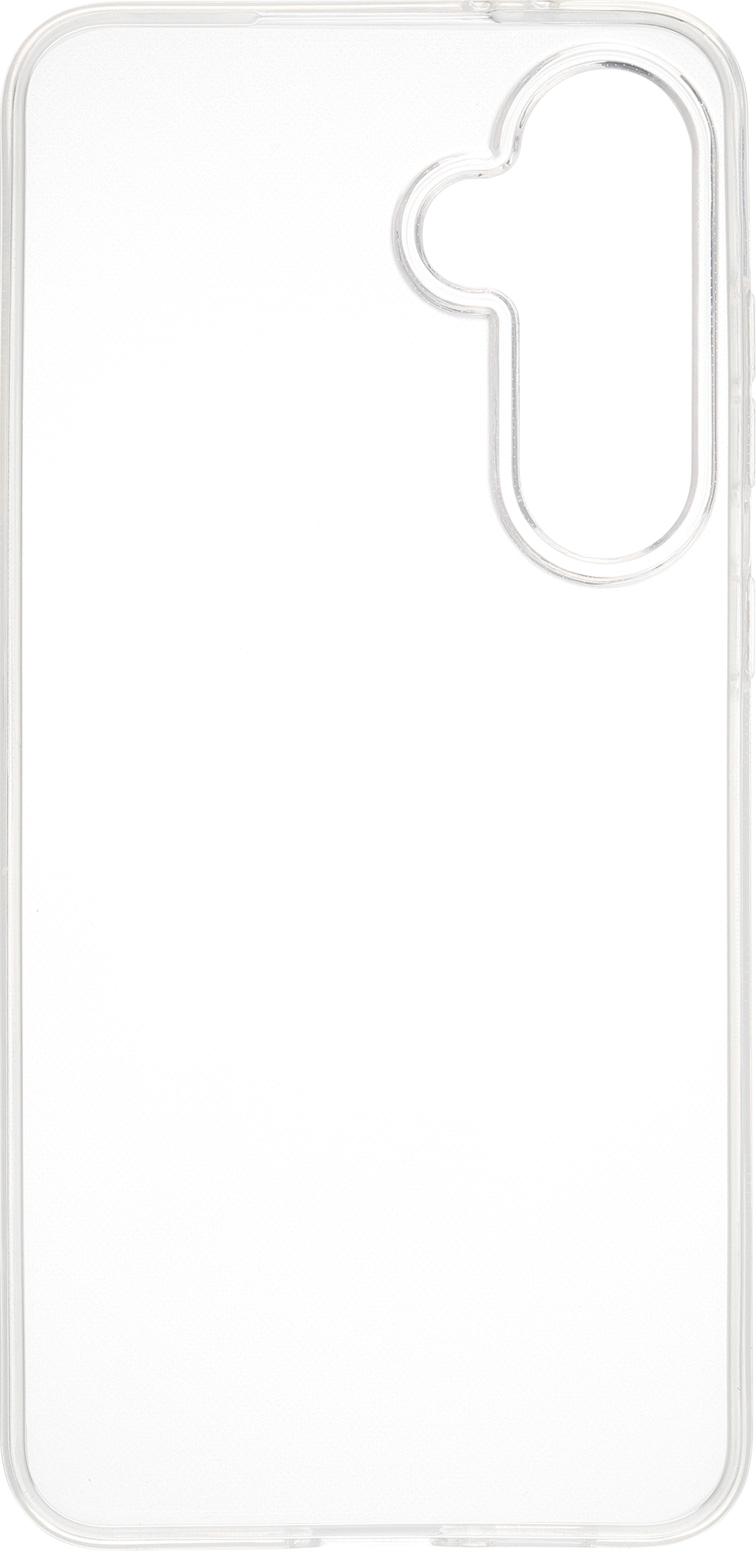 FoneKit silikonisuoja, Samsung Galaxy S24 FE, läpinäkyvä