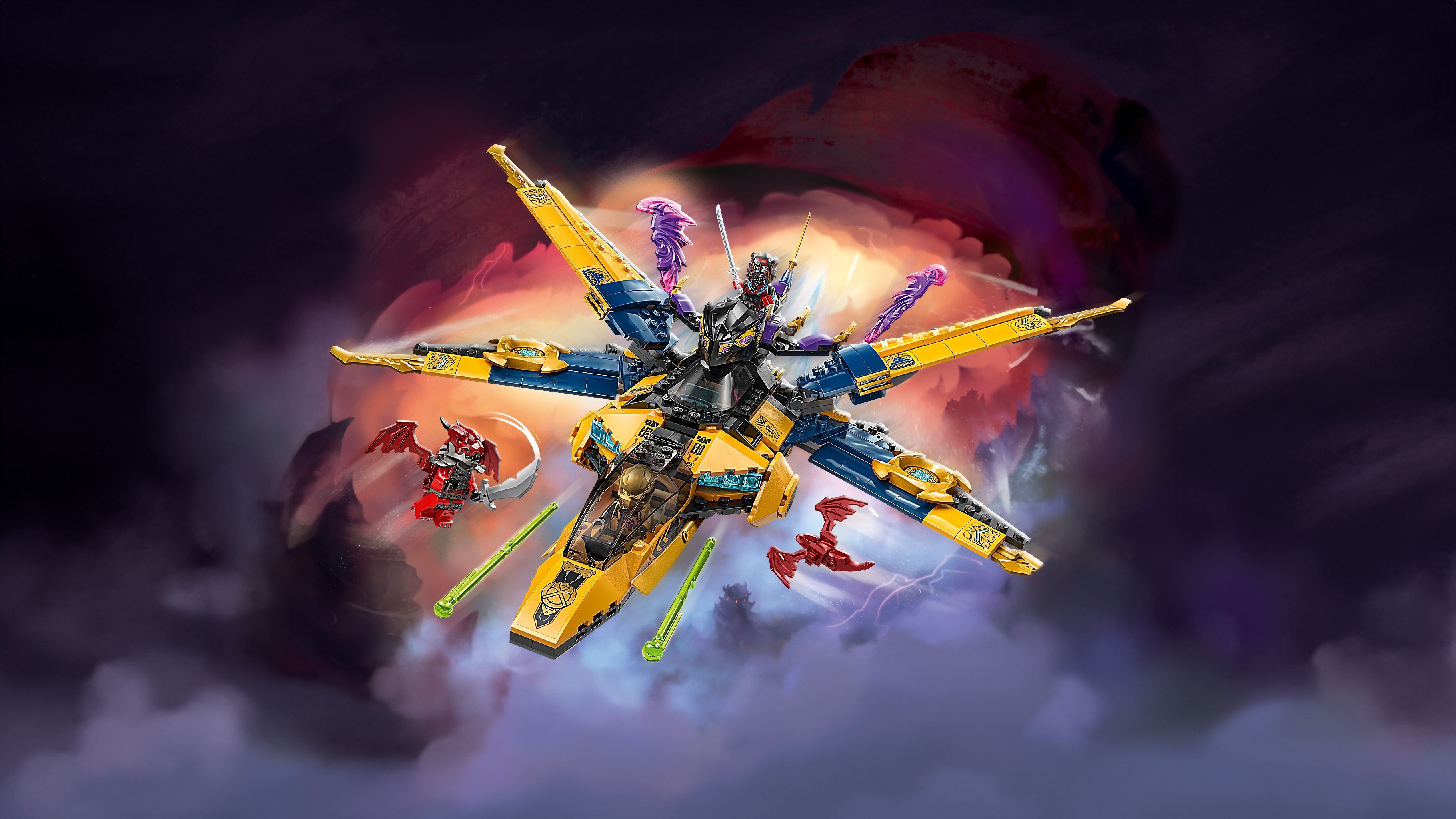 LEGO Ninjago 71833 – Rasin ja Arinin supernopea suihkari