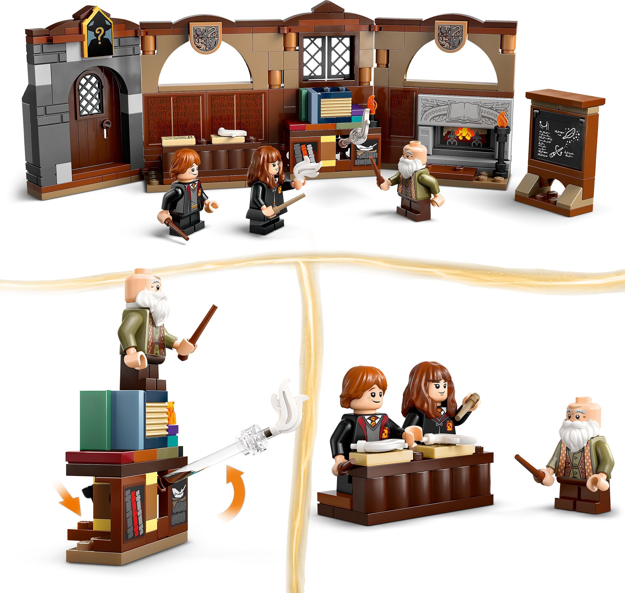 LEGO Harry Potter 76442 – Tylypahkan linna: Loitsuoppitunti