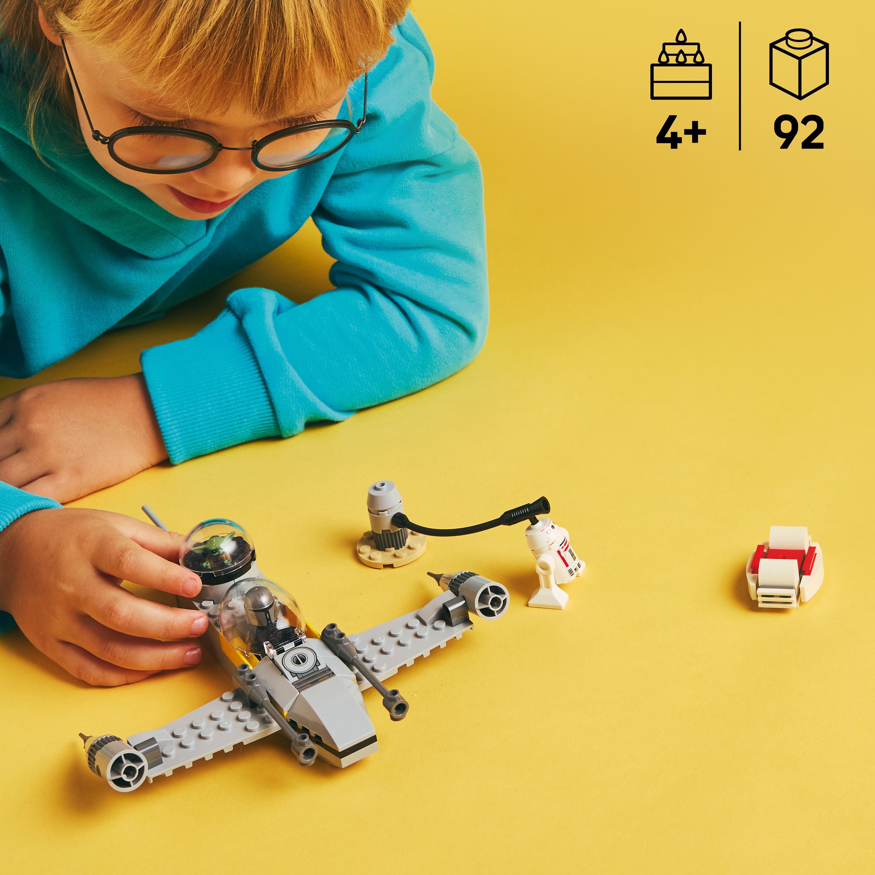 LEGO Star Wars 75410 – Mandon ja Grogun N-1-tähtihävittäjä