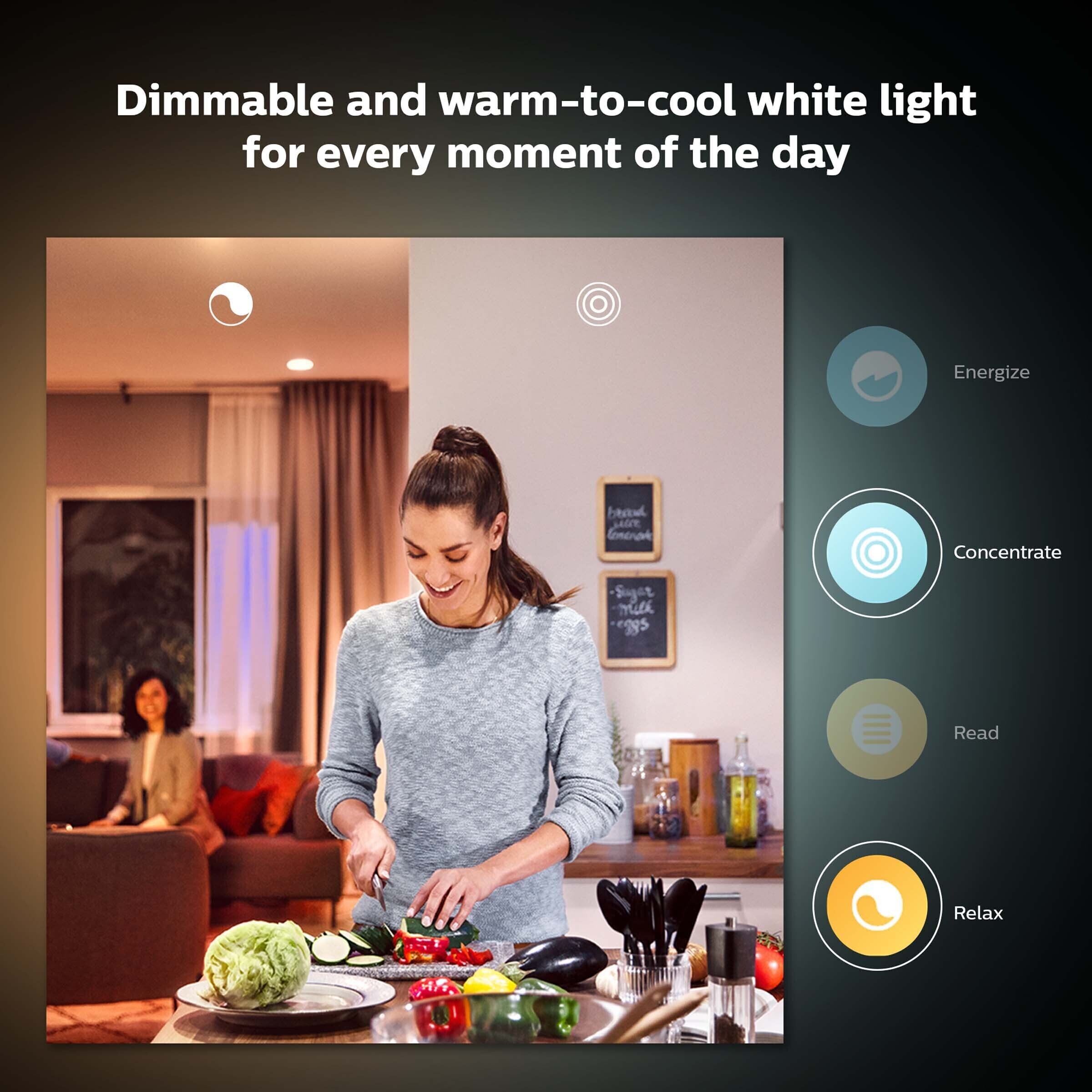 Philips Hue Starter Kit -pakkaus, White Ambiance, E27