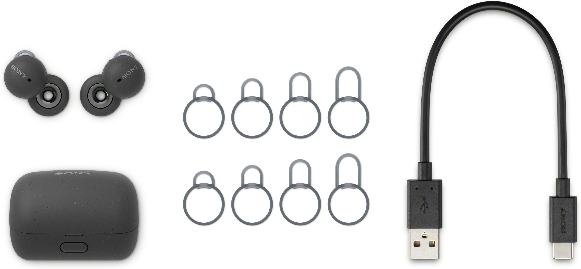 Sony LinkBuds -langattomat nappikuulokkeet, harmaa 7 Sony LinkBuds -langattomat nappikuulokkeet, harmaa - Image 7