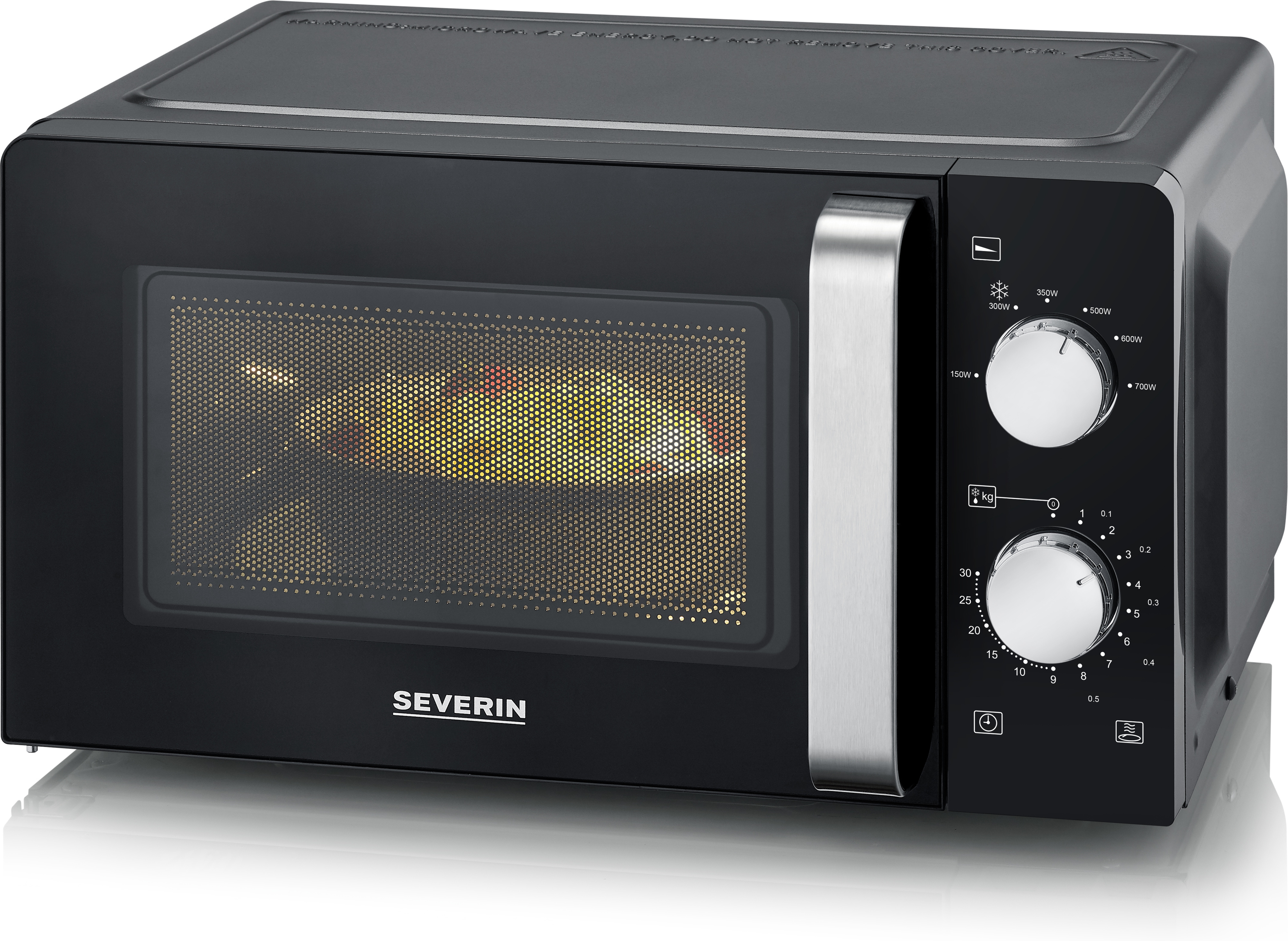 Severin MW7886 mikroaaltouuni, musta