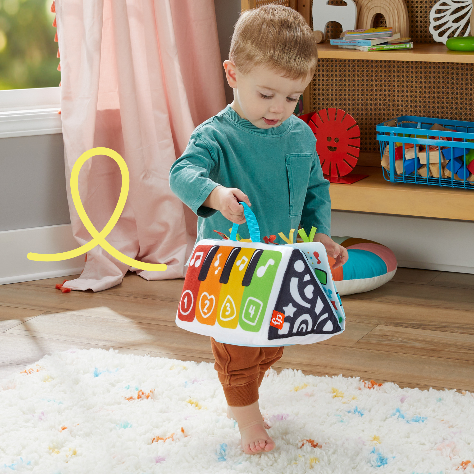 Fisher-Price Kick & Play Soft Piano - ensipiano