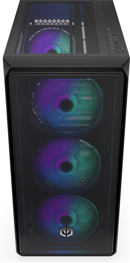 Endorfy Arx 500 ARGB Mid Tower ATX-kotelo ikkunalla, musta