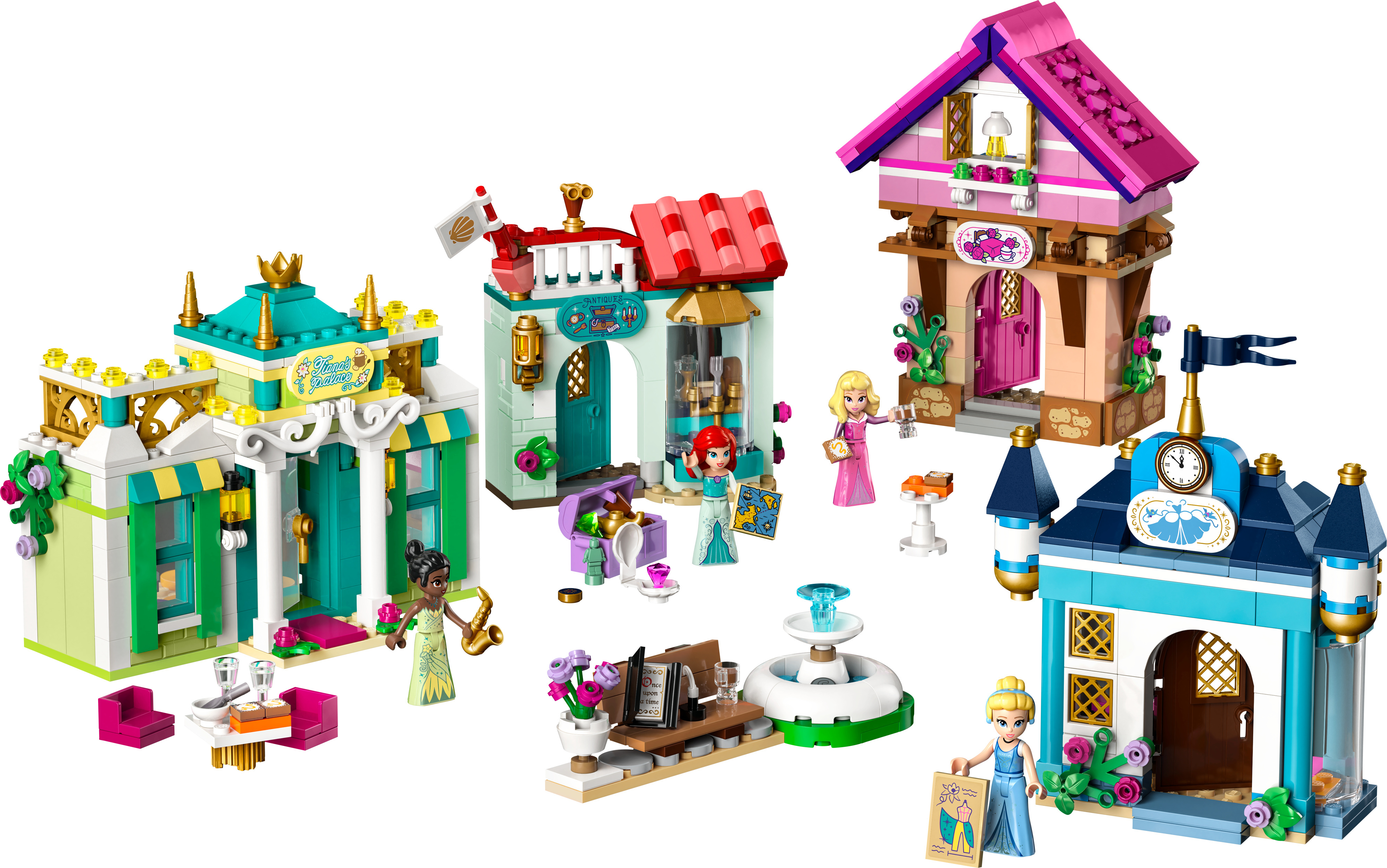 LEGO Disney Princess 43246  - Disney-prinsessojen markkinaseikkailu