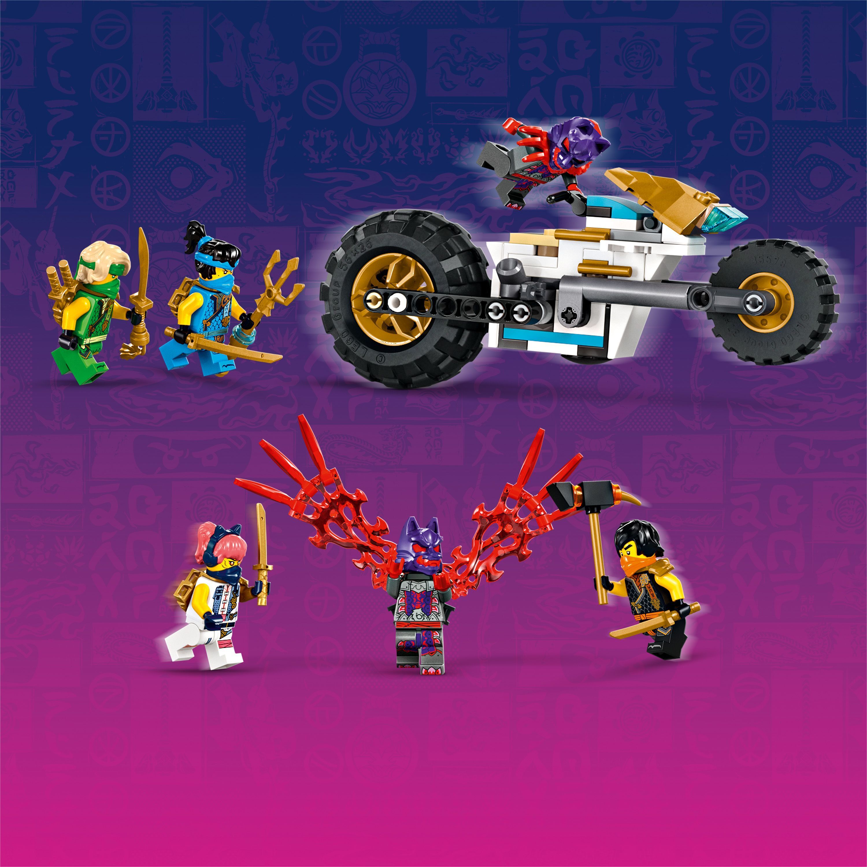 LEGO Ninjago 71820 - Ninjatiimin monitoimiajoneuvo