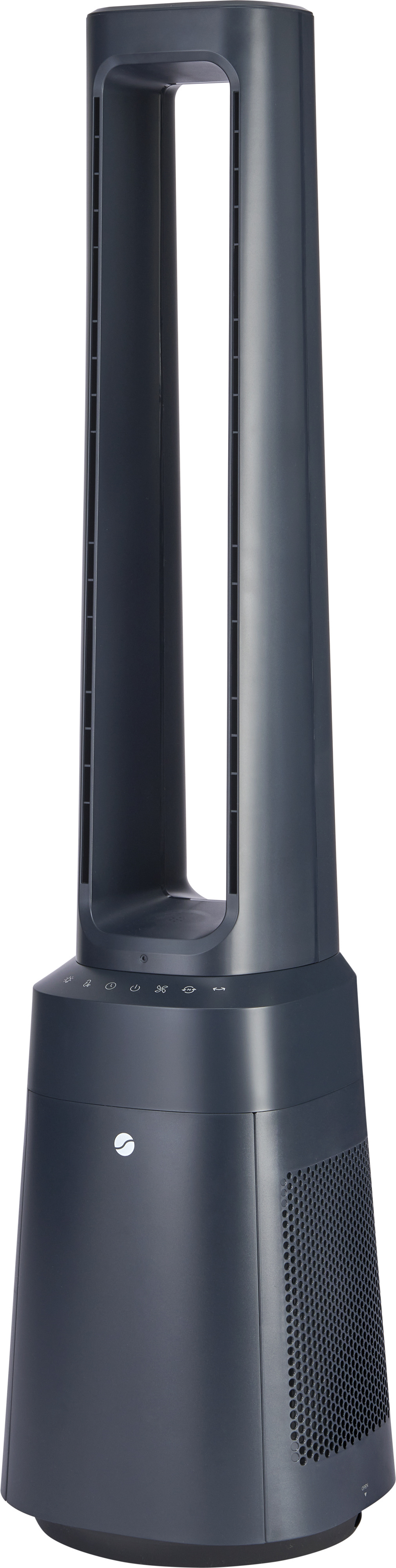 Ströme Gliding Grille Bladeless 2-in-1 tornituuletin ja ilmanpuhdistin, tummansininen