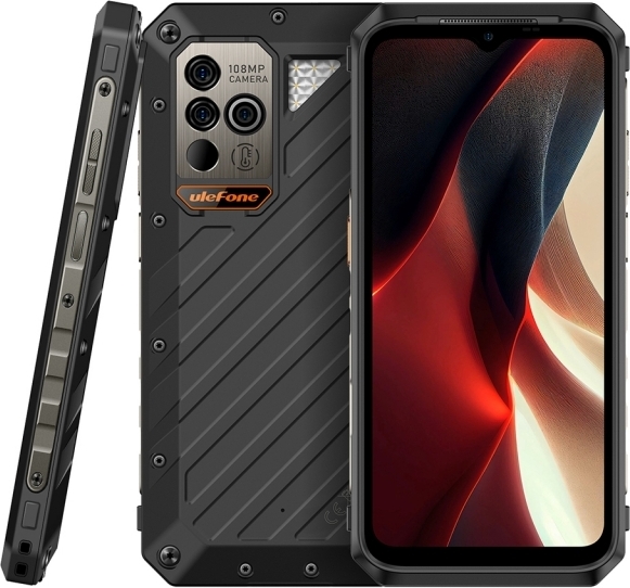 Ulefone Power Armor 18 Ultra 5G -puhelin, 512/12 Gt, musta