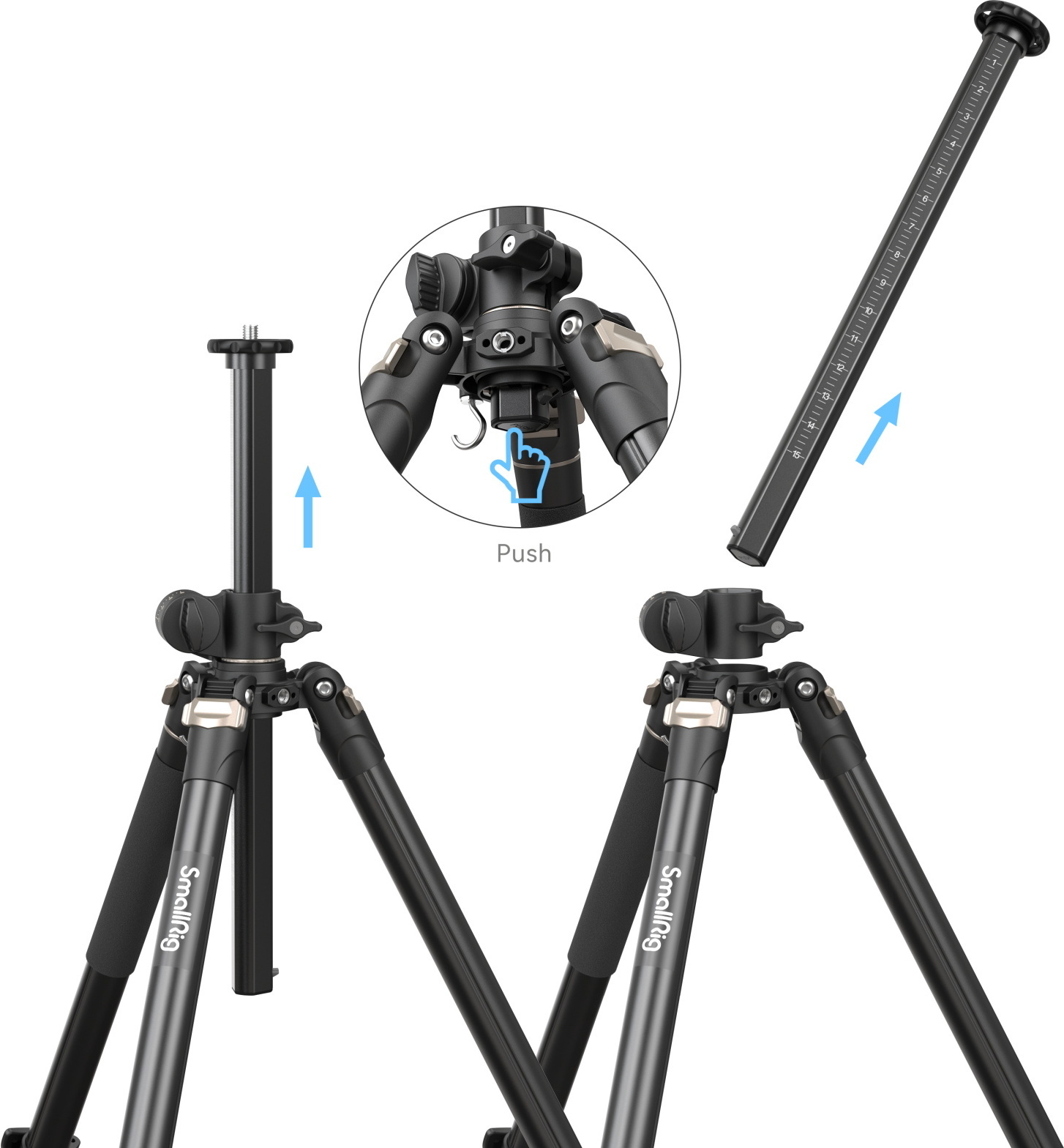 SmallRig 4288 CT200 -kolmijalka